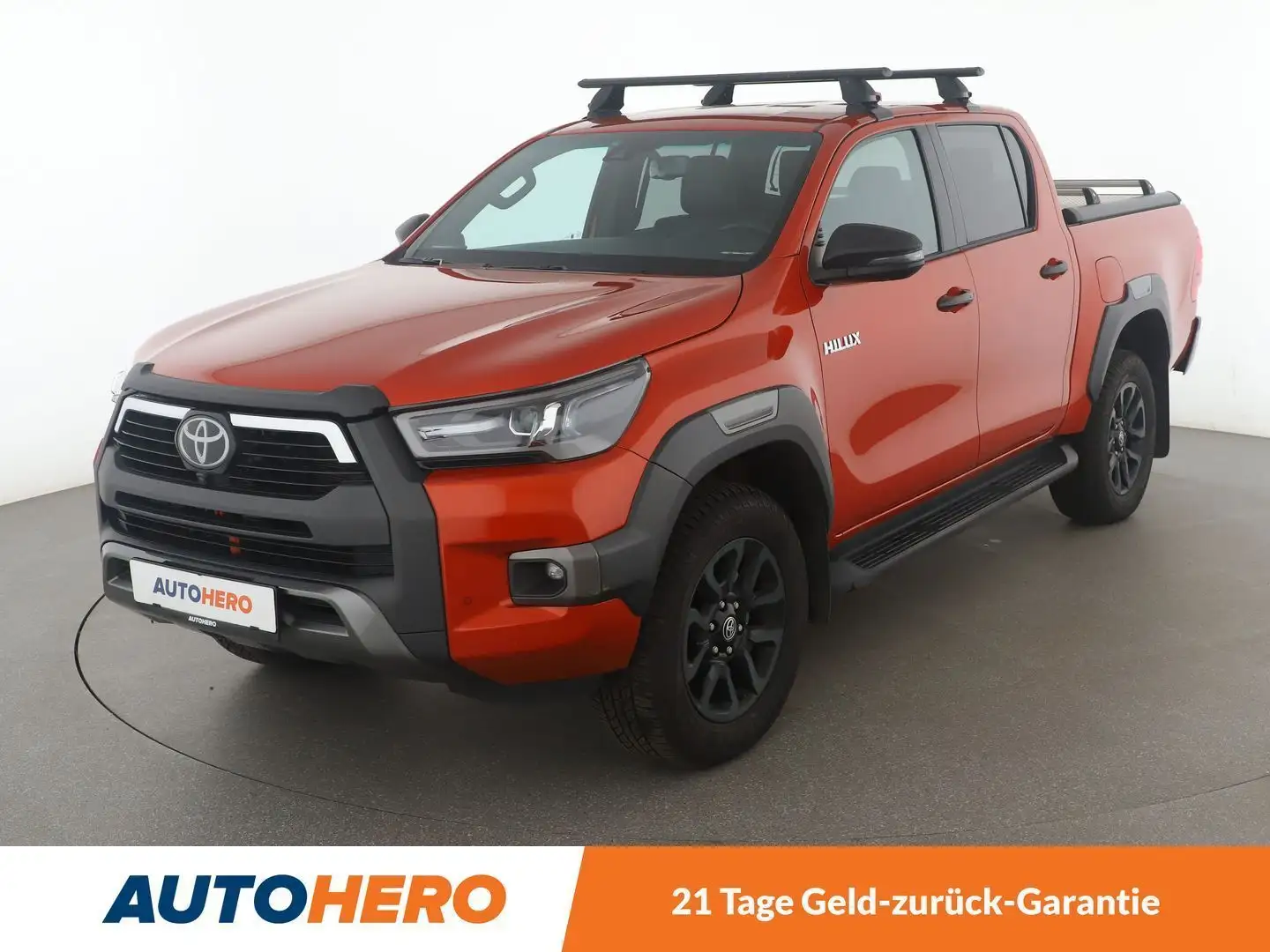 Toyota Hilux 2.8 D-4D Double Cab Invincible 4x4 Aut.*NAVI*LED* Portocaliu - 1