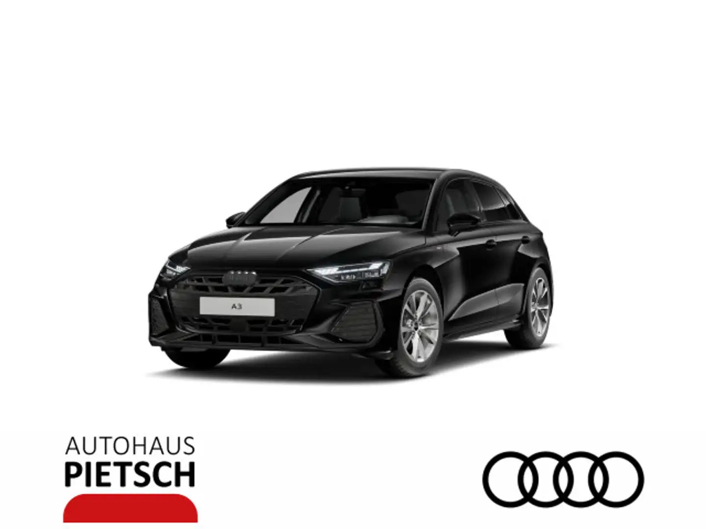 Audi A3 S line S tronic Schwarz - 1