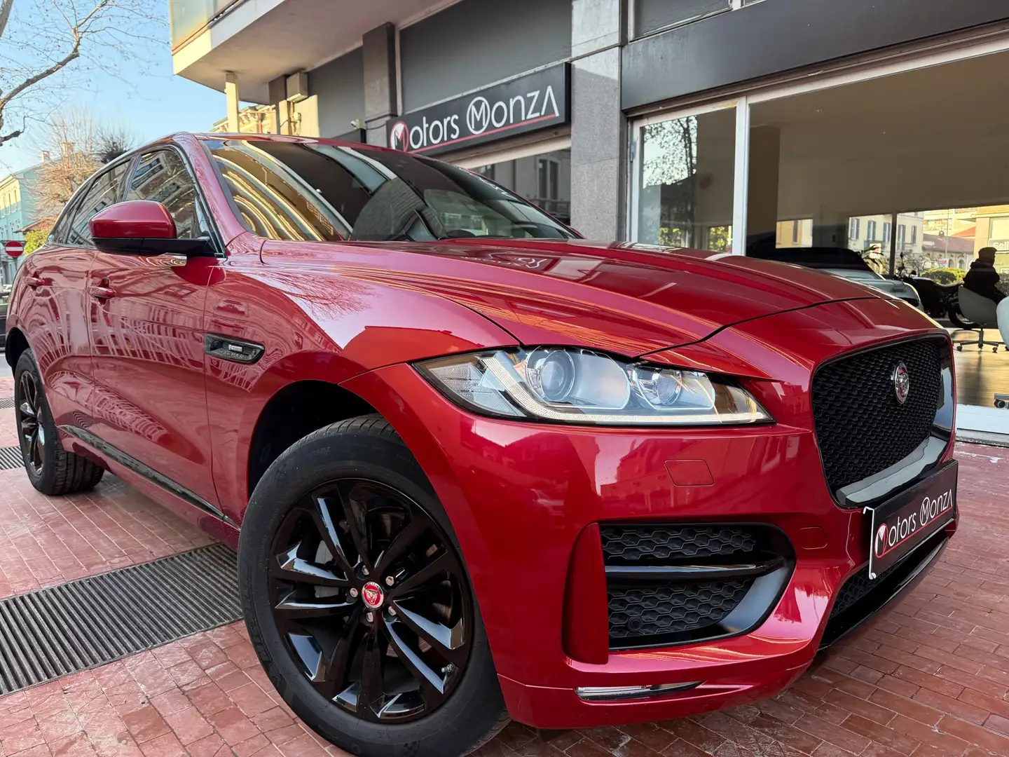 Jaguar F-Pace F-Pace 2.0d R-Sport awd 240cv *Unico Proprietar Красный - 1
