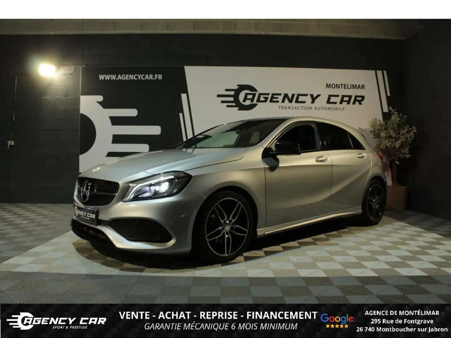 Mercedes-Benz A 200 200 d 7G-DCT Fascination - Toit Ouvrant Grijs - 1