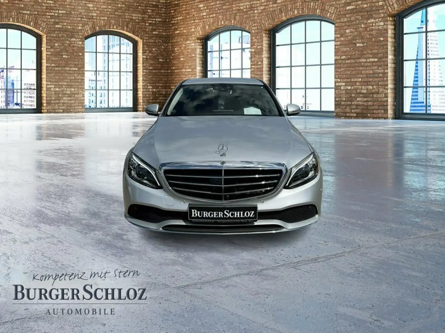 Mercedes-Benz C 200 4M Navi ACC PDC SHZ elSitz LED KeyLess LM Silber - 2