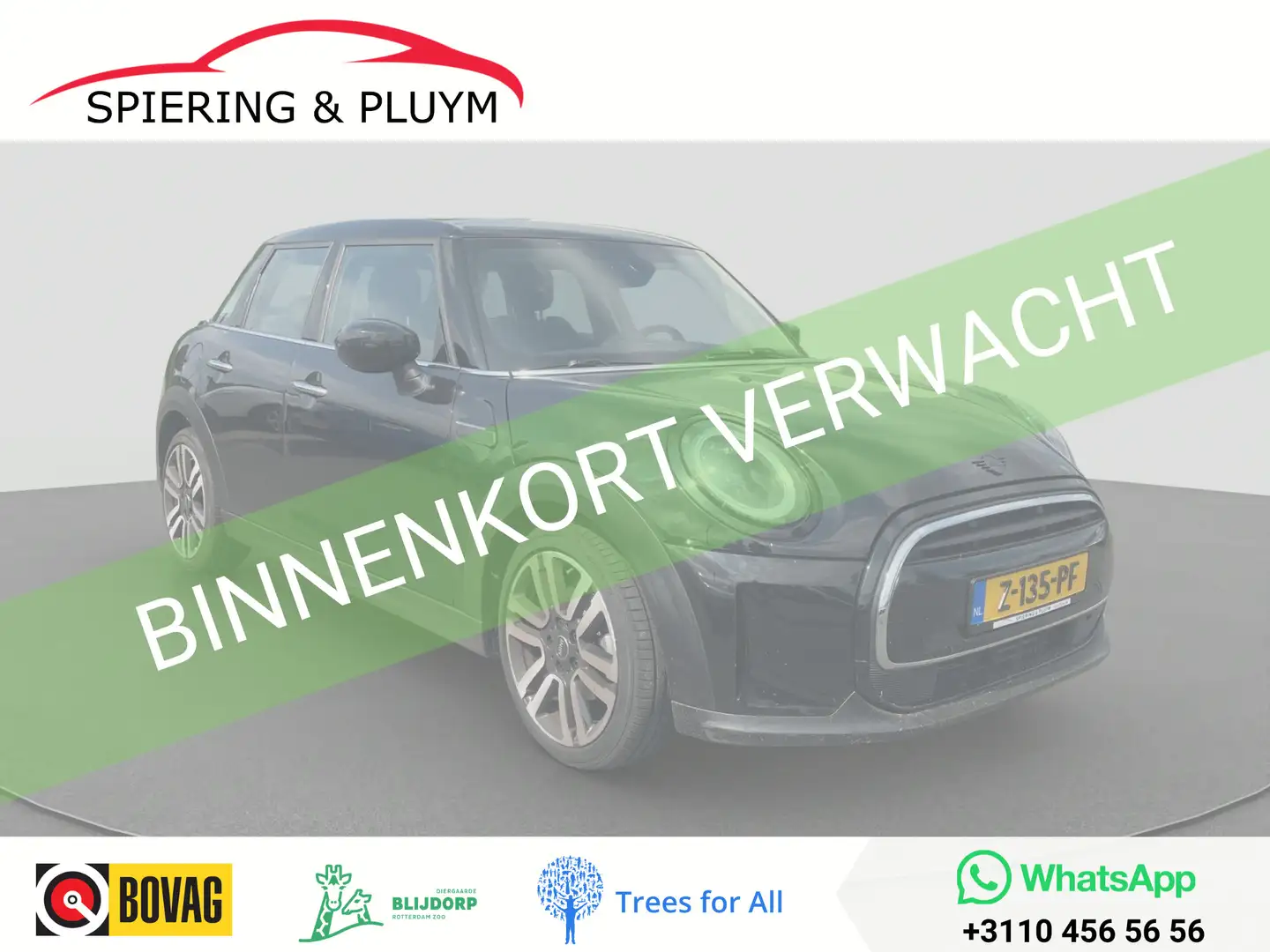 MINI John Cooper Works Mini 1.5 One | Stoelverwarming | 5-deurs Zwart - 1