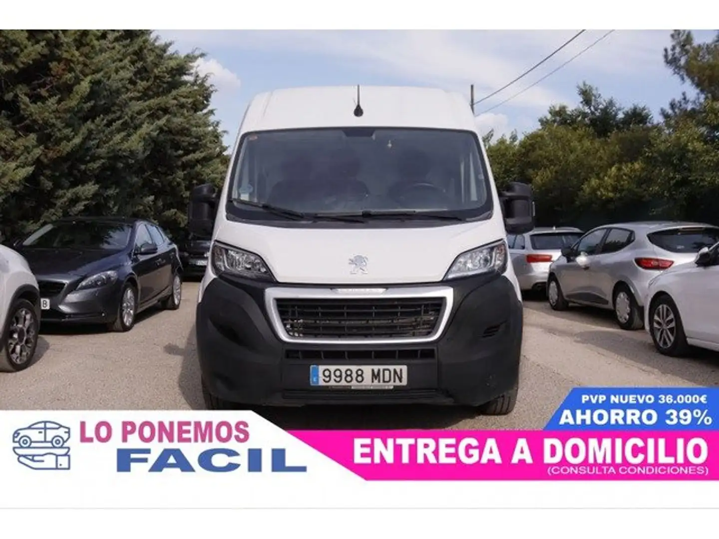 Peugeot Boxer Furgón 2.2BlueHDI 335 L3H2 Pack S&S 140 Blanco - 2