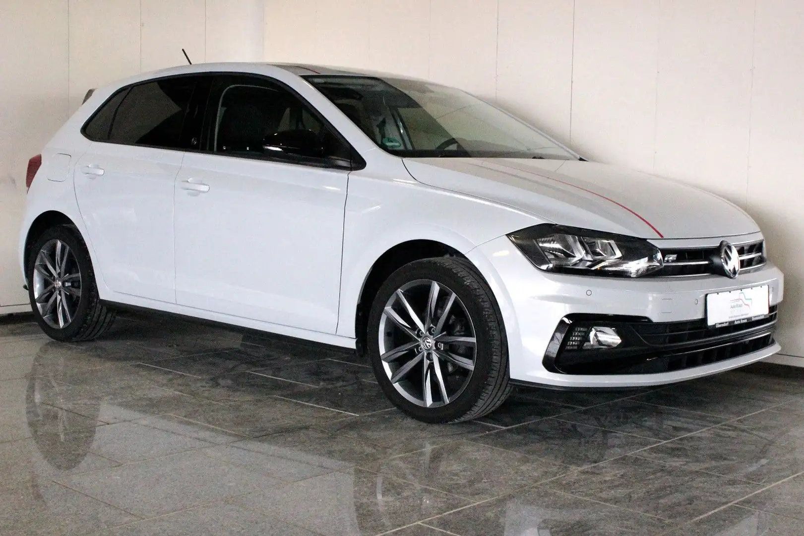 Volkswagen Polo VI beats, R-Line, Teilleder, ACC, Silber - 2