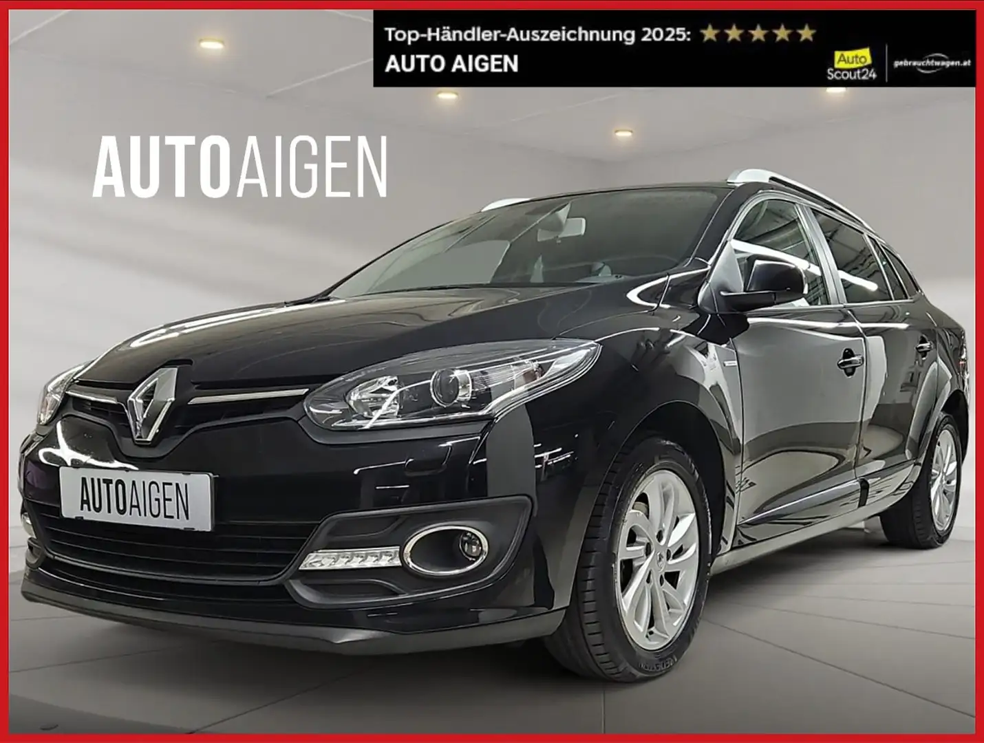 Renault Megane Grandtourer * LIMITED * 1. BESITZ * KEYCARD * PDC Negro - 1