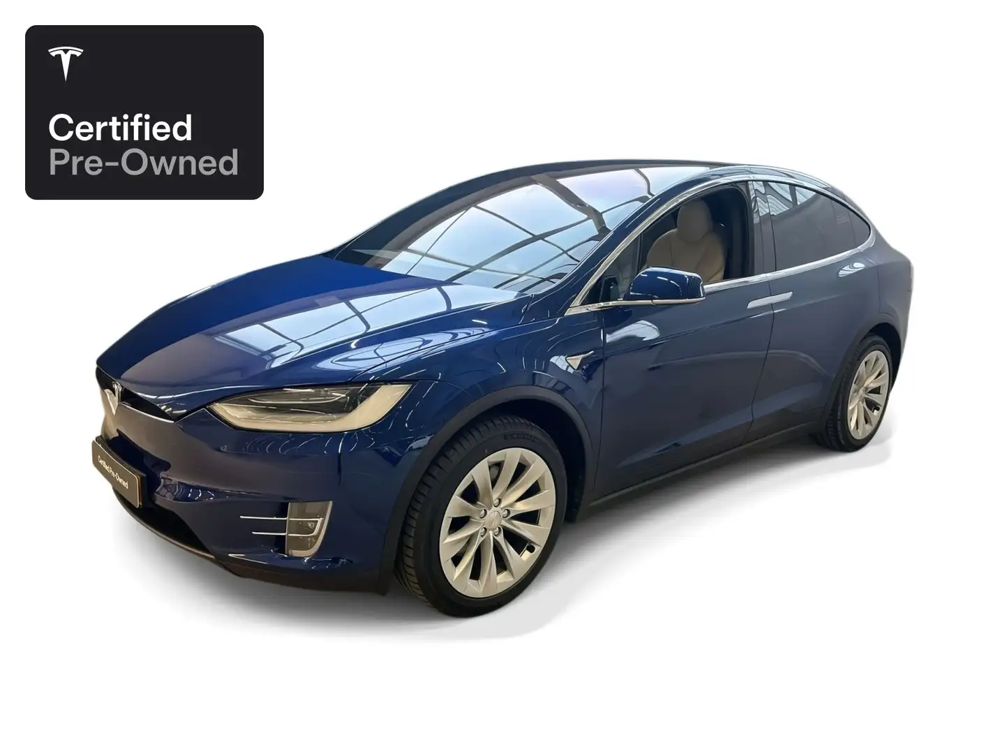 Tesla Model X Long Range AWD “Certified Pre-Owned” Bleu - 1
