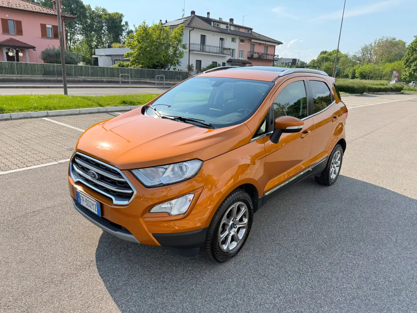 Ford EcoSport 1.5 TDCi 100 CV Start&Stop ST-Line*Navi*Pelle*Euro Portocaliu - 1