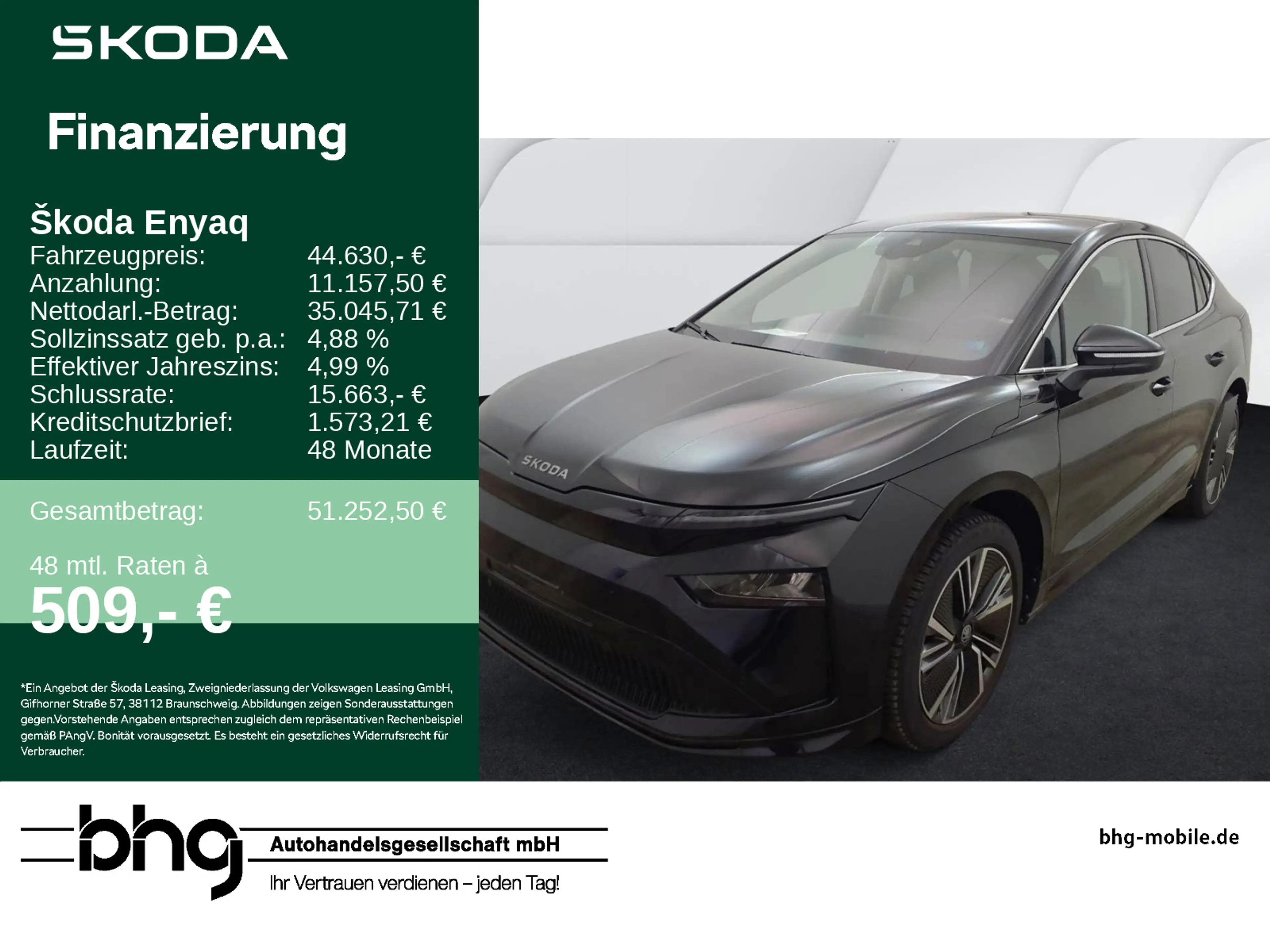 Skoda Enyaq Coupe 85 h Batterie Elektrom