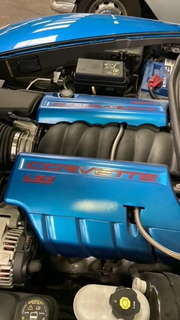 Corvette C6 Coupe Coupé 6.2 V8 A Bleu - 2