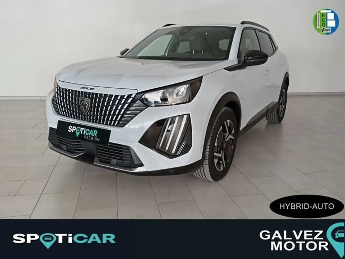 Peugeot 2008 Hybrid Allure eDCS6 145 Blanco - 1