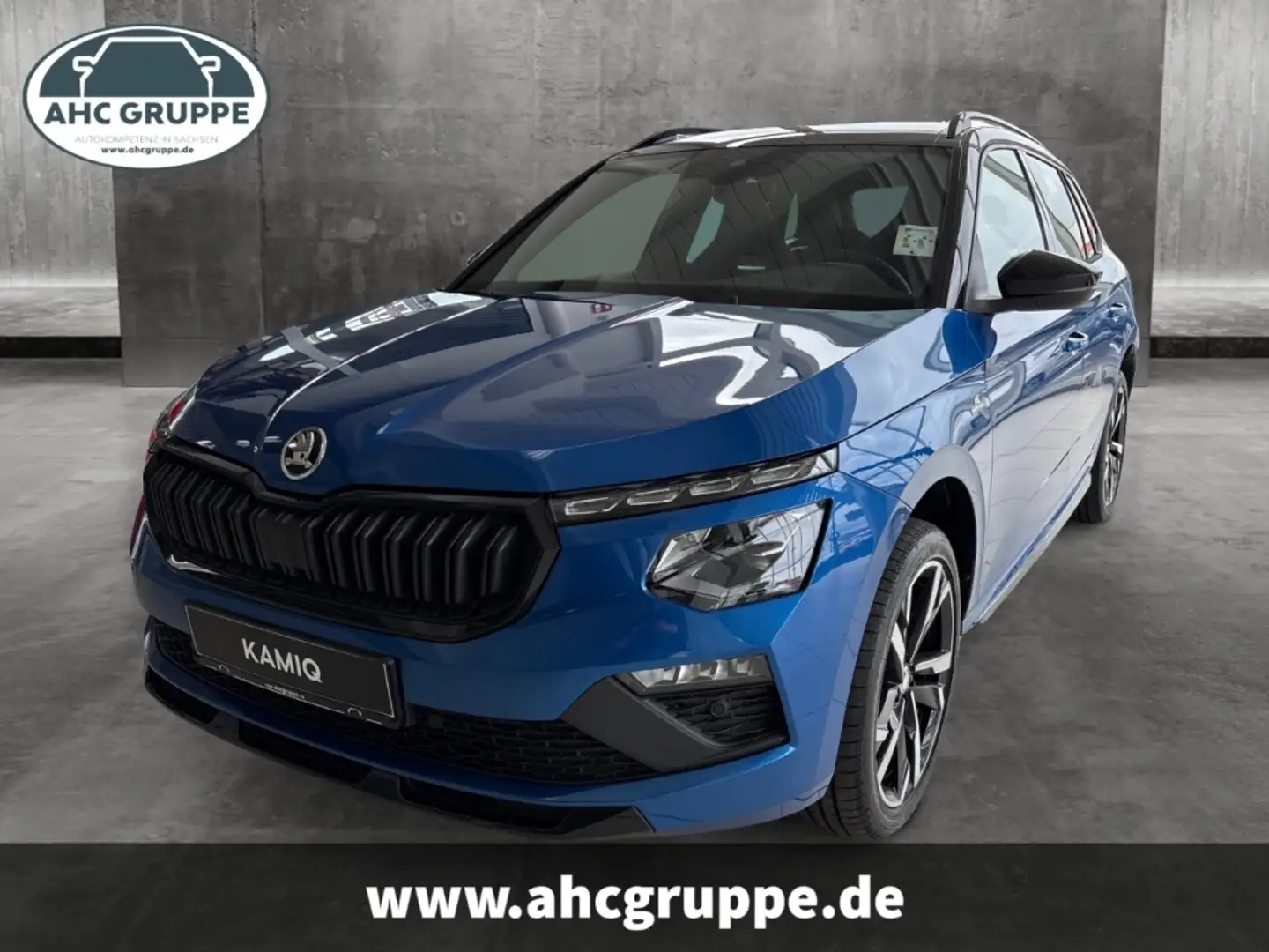 Skoda Kamiq 1,5 TSI 110kW Euro6e Monte Carlo 7-Gang-DSG, Navi, Blau - 1