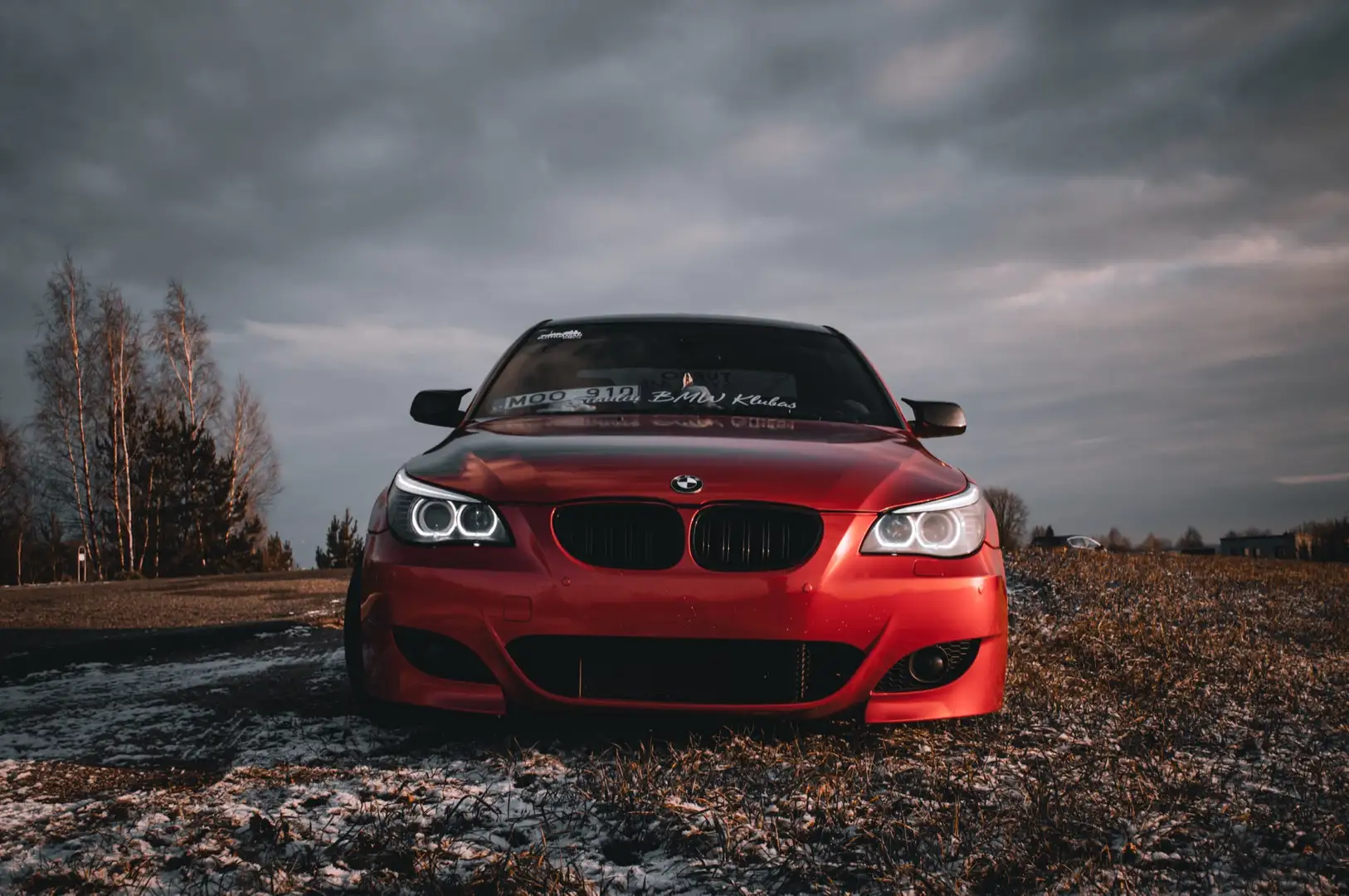 BMW 530 530d Red - 1