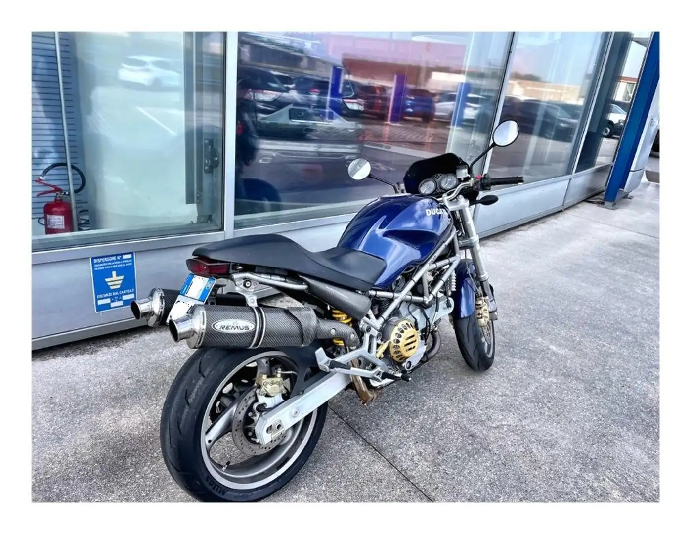 Ducati Monster 1000 s Blue - 1