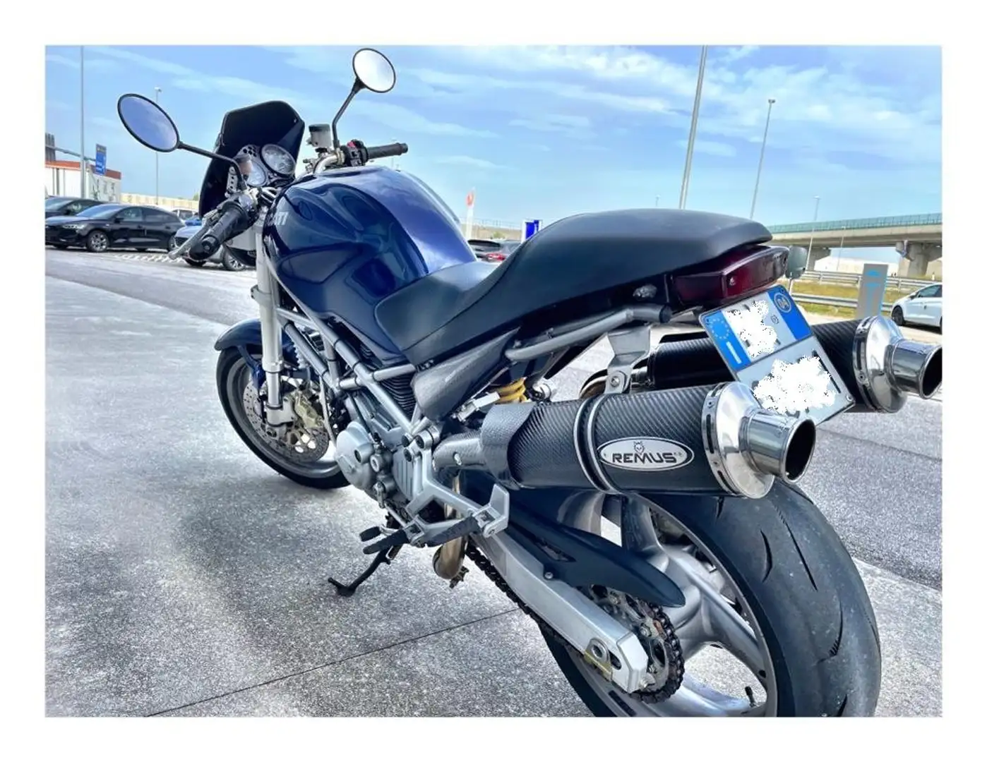 Ducati Monster 1000 s Azul - 2