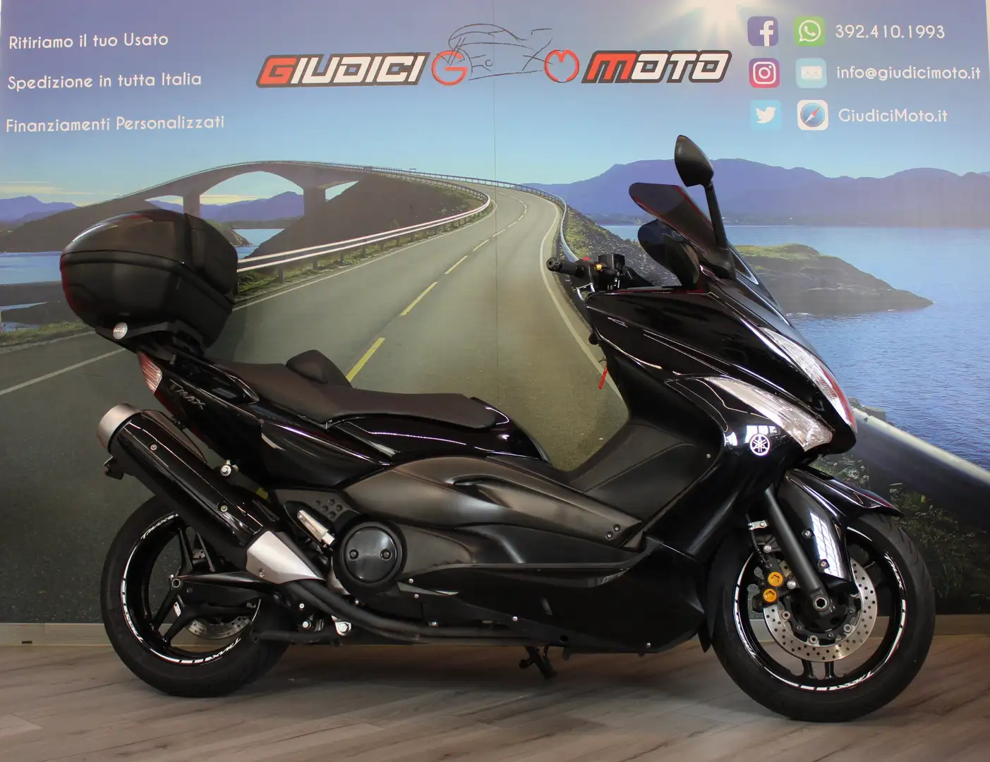 Yamaha TMAX 500 - 2012 - km 51502 Noir - 1