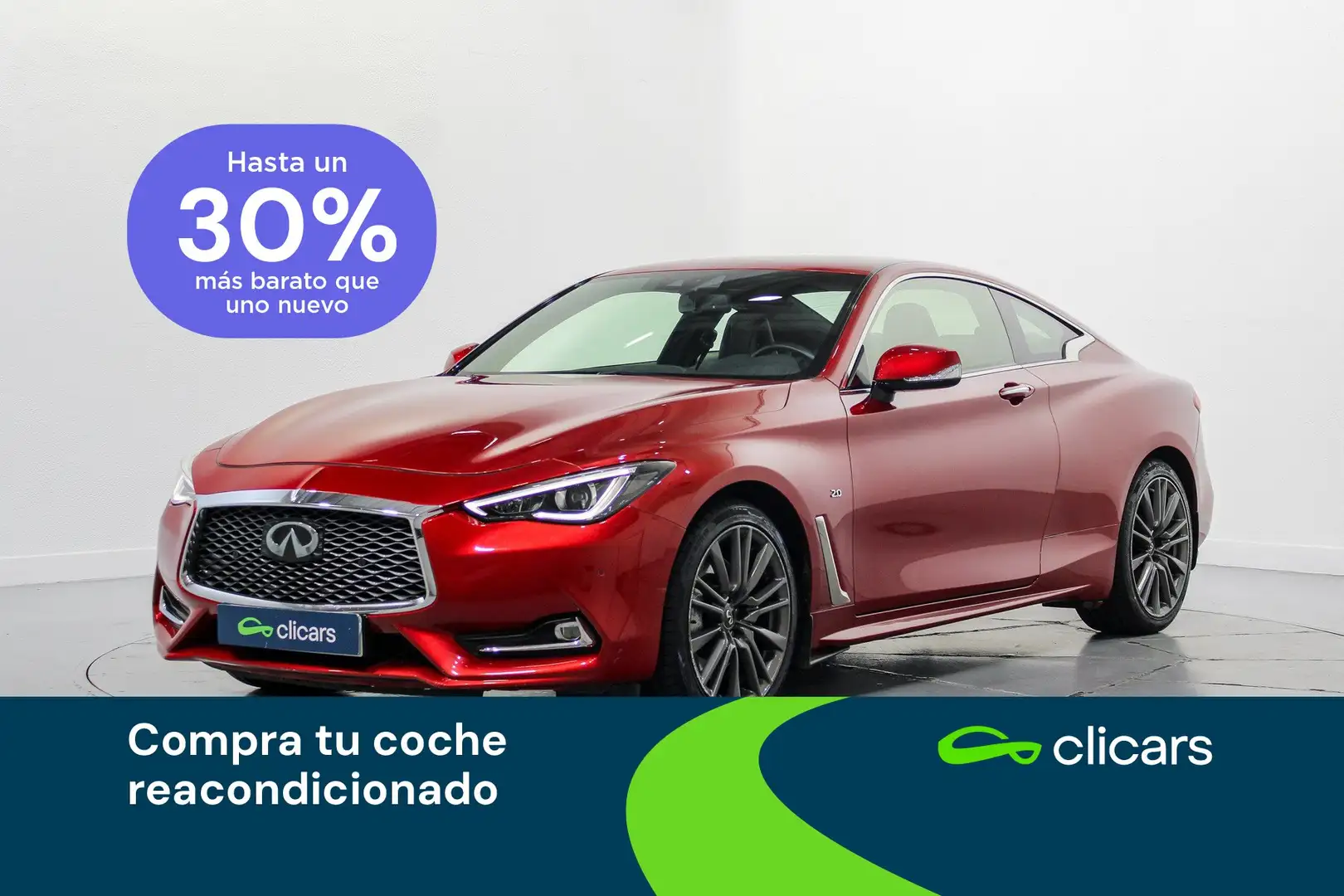 Infiniti Q60 Coupé 2.0 Sport Червоний - 1