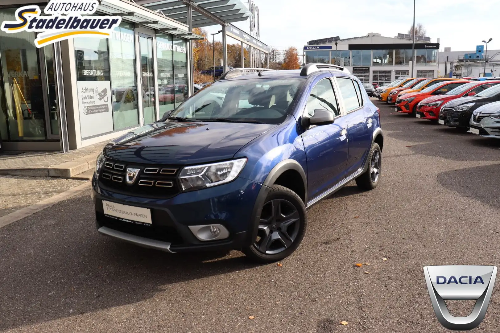 Dacia Sandero II Stepway Celebration, Klima, Navi. Blau - 1