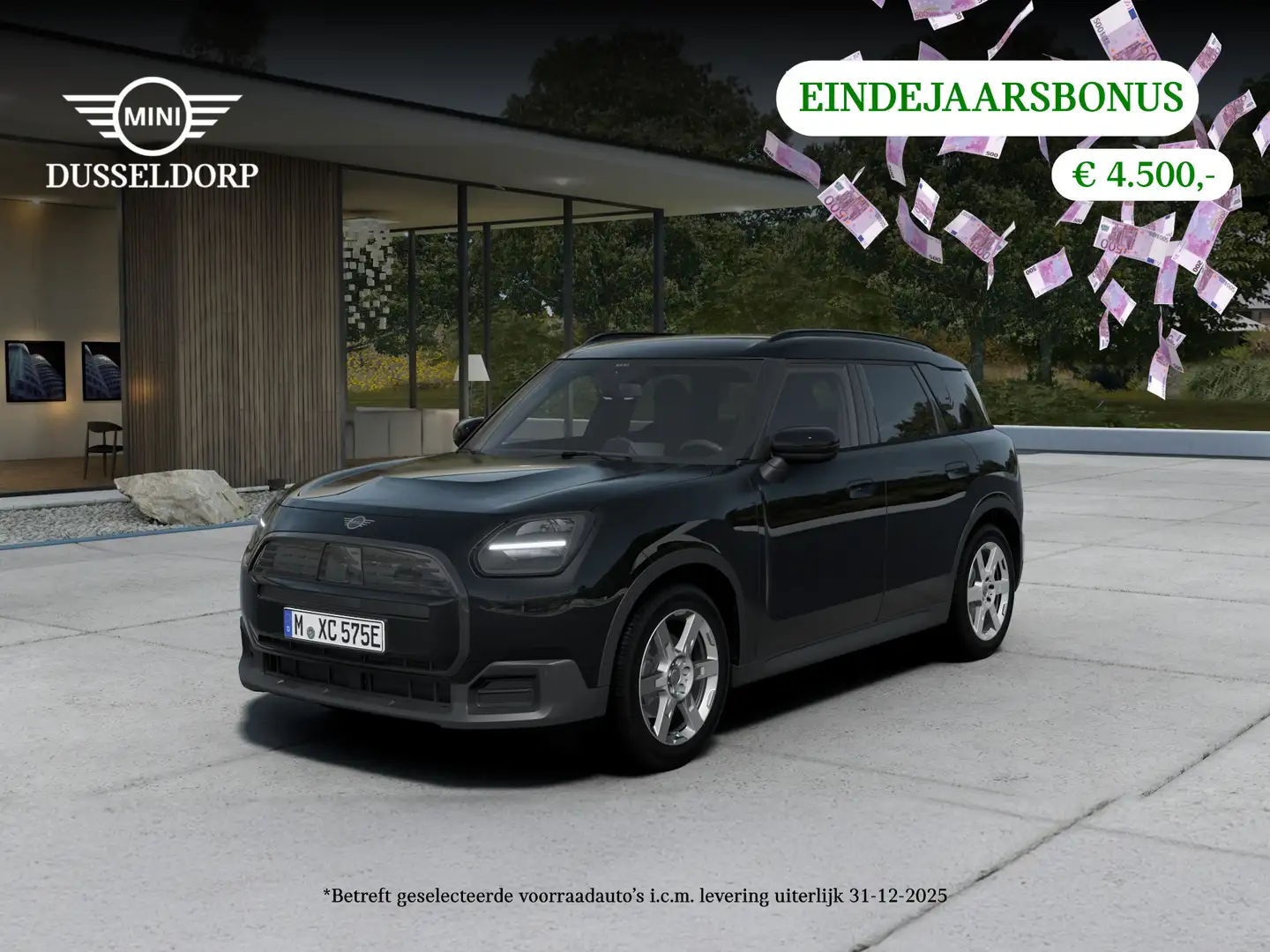 MINI Countryman E Blackyard Pakket XS PRIVATE LEASE EUR 531,- (48 mn Noir - 1