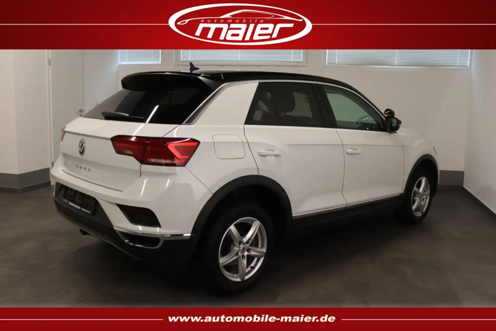 Volkswagen T-Roc 2.0 TDI Style-Kamera-AHK-LED-SHZ-Spur- Белый - 2