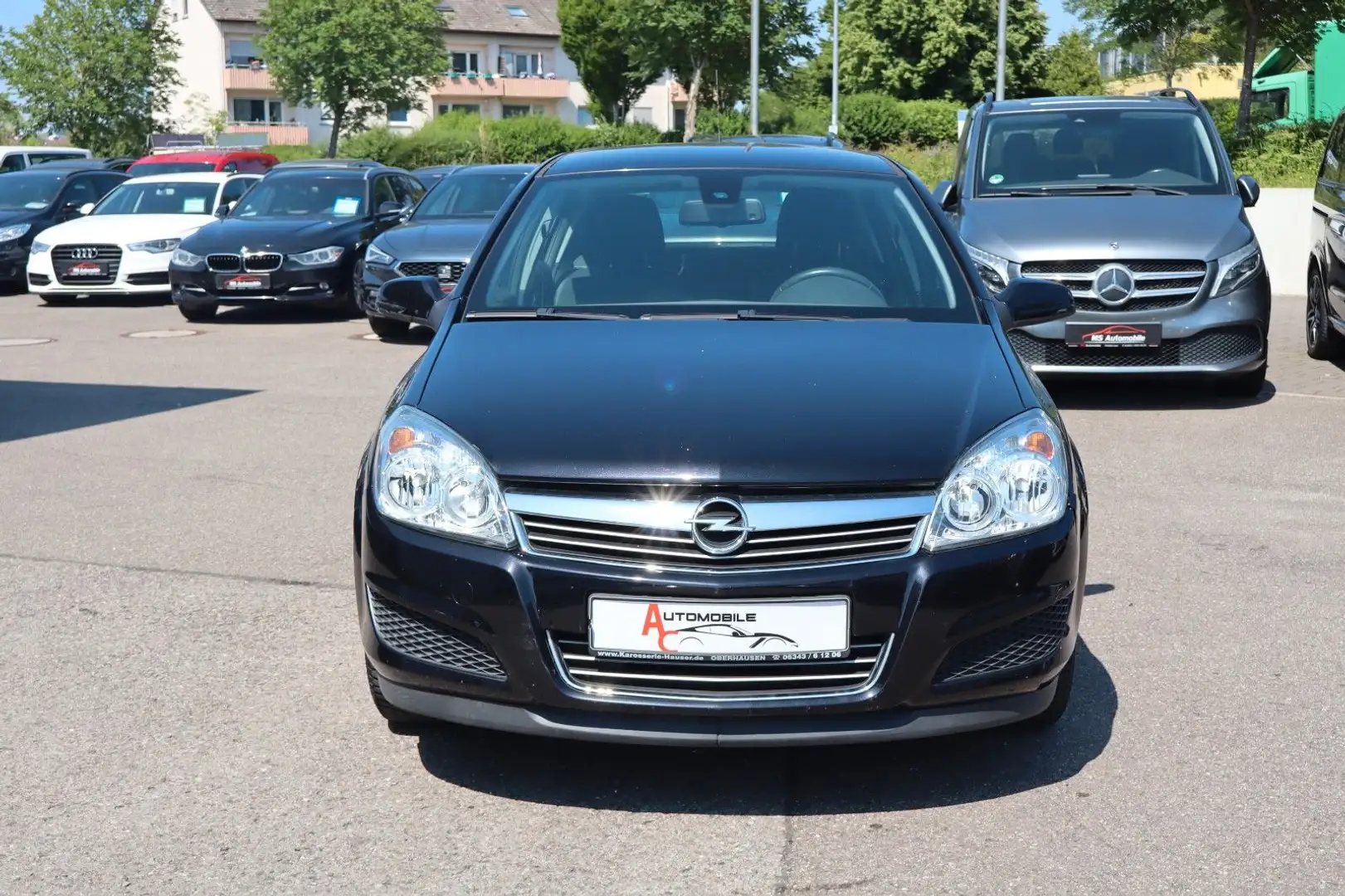 Opel Astra H 1.4 TÜV_Temp_Klima_Elek.Fenster_Scheckh Schwarz - 2