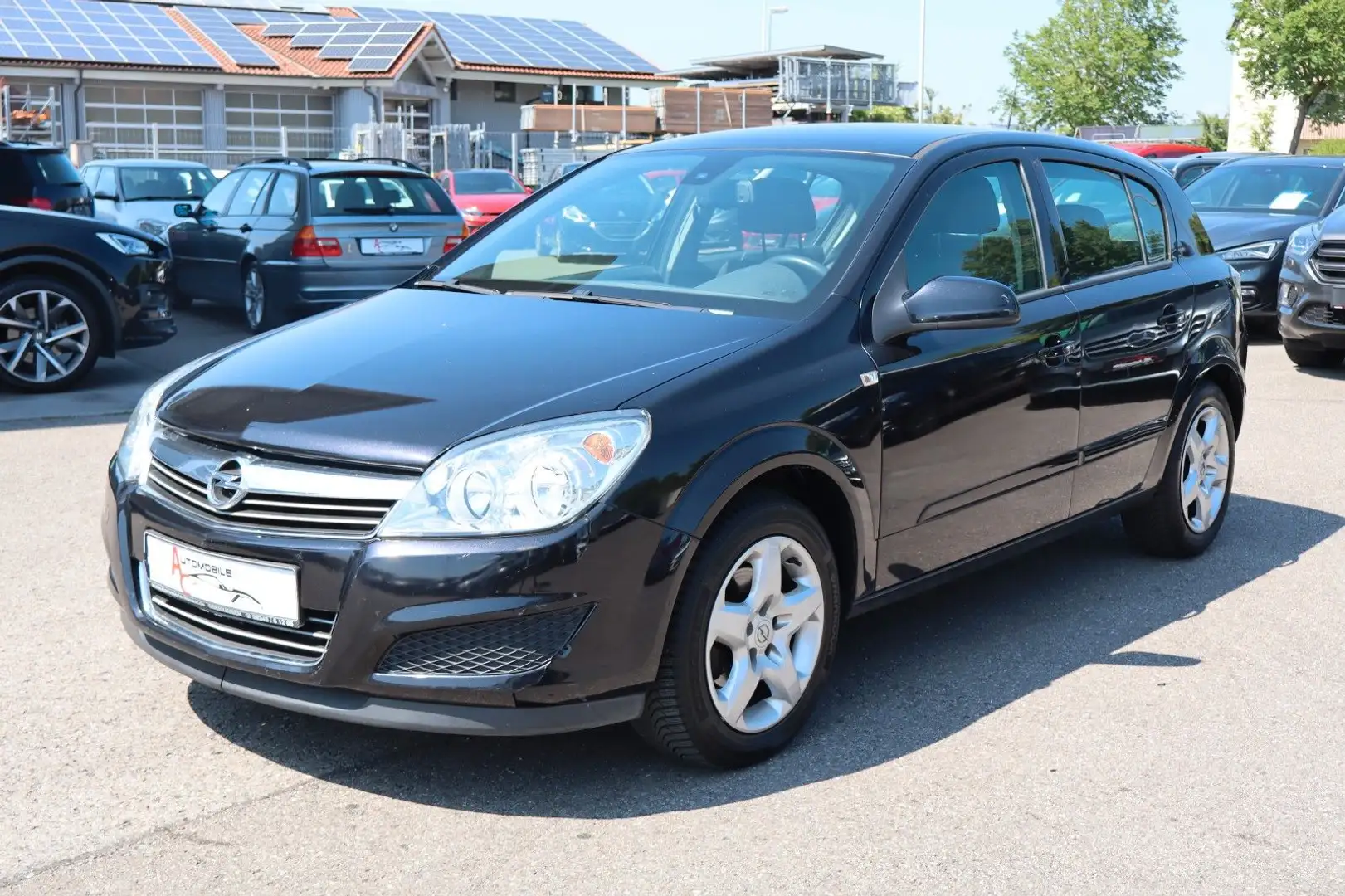 Opel Astra H 1.4 TÜV_Temp_Klima_Elek.Fenster_Scheckh Schwarz - 1