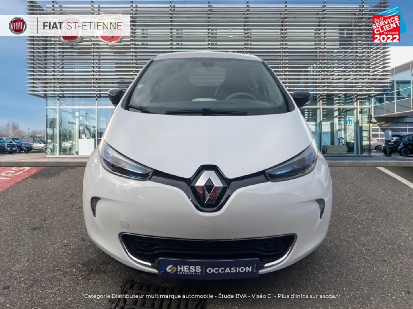 Renault ZOE Life charge normale R75 22 KWH Wit - 2
