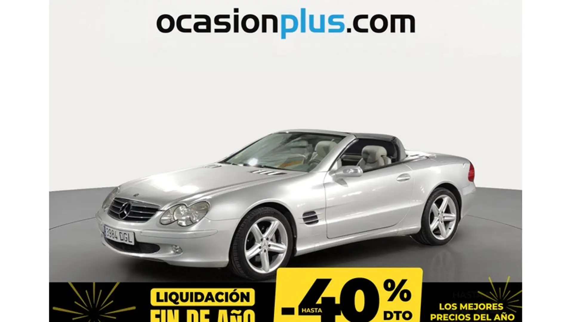 Mercedes-Benz SL 500 Aut. Argent - 1