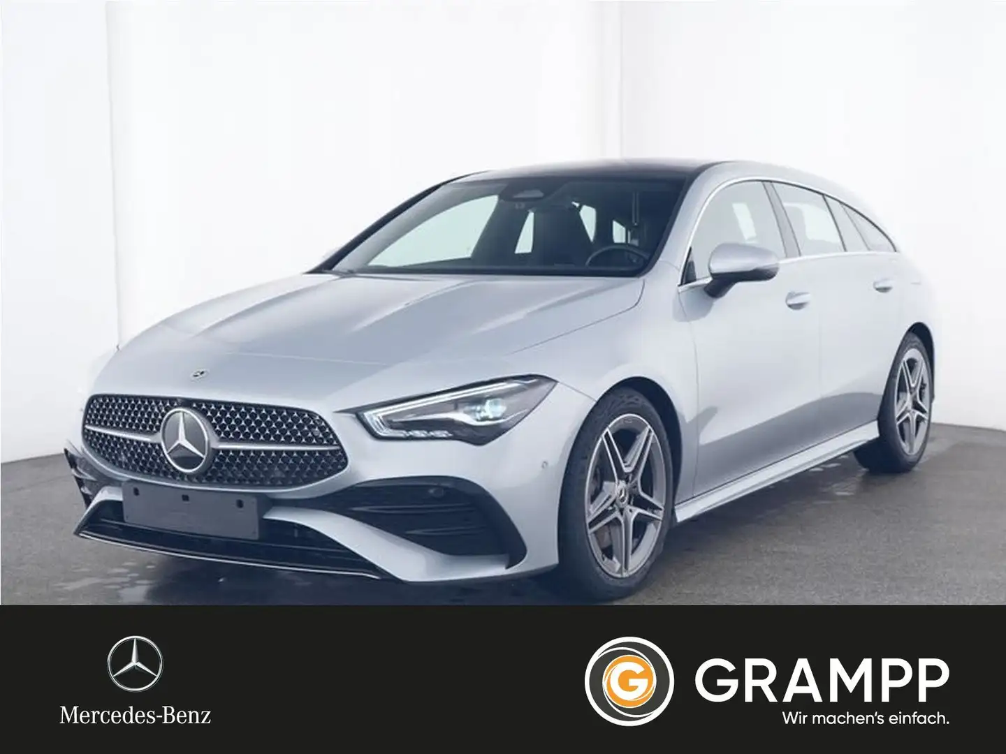 Mercedes-Benz CLA 200 AMG Line Premium/Pano/Kamera Silber - 1