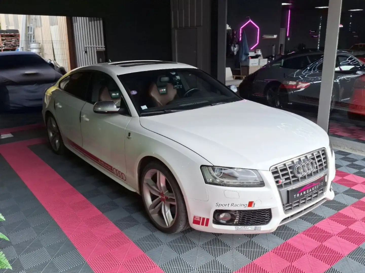 Audi S5 V6 3.0 TFSI 333cv Quattro S Tronic ~ Toit ouvrant pano ~ Finition ~ Régulateur de vitesse ~ Aide stationnement Wit - 2