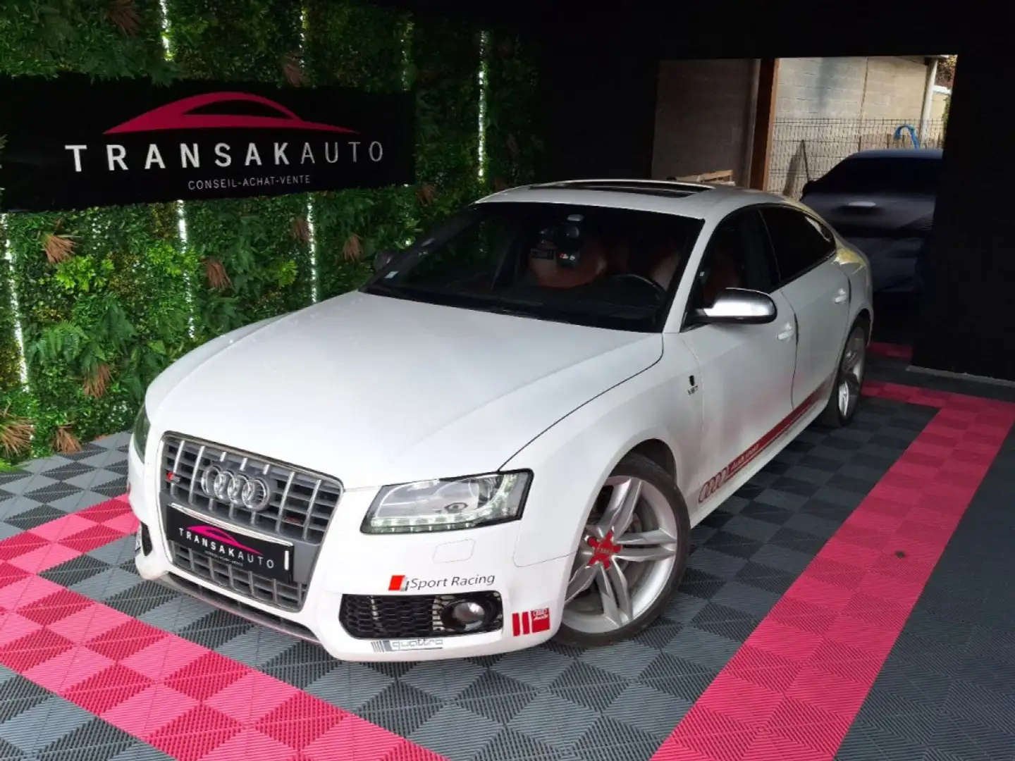 Audi S5 V6 3.0 TFSI 333cv Quattro S Tronic ~ Toit ouvrant pano ~ Finition ~ Régulateur de vitesse ~ Aide stationnement Wit - 1