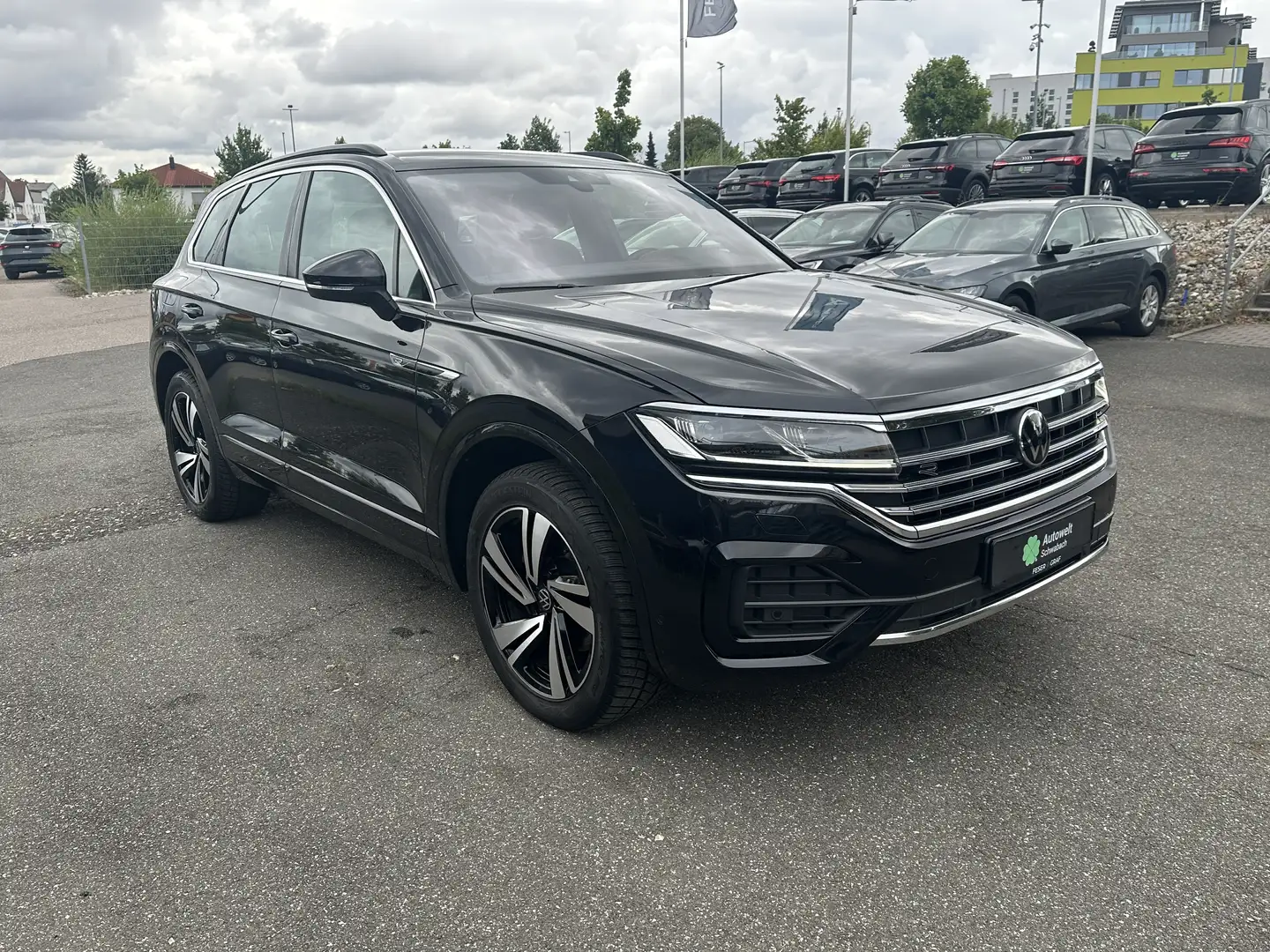 Volkswagen Touareg R-Line 3.0 TDI 4MO.LED AHK KAMERA ACC Nero - 2
