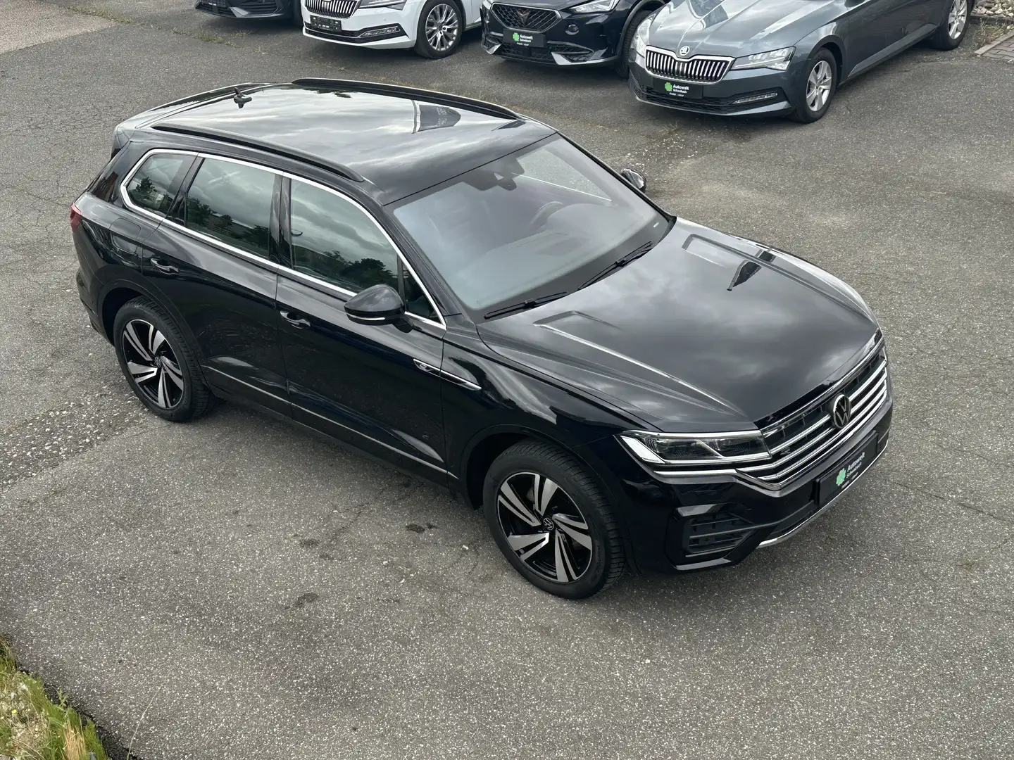 Volkswagen Touareg R-Line 3.0 TDI 4MO.LED AHK KAMERA ACC Nero - 1