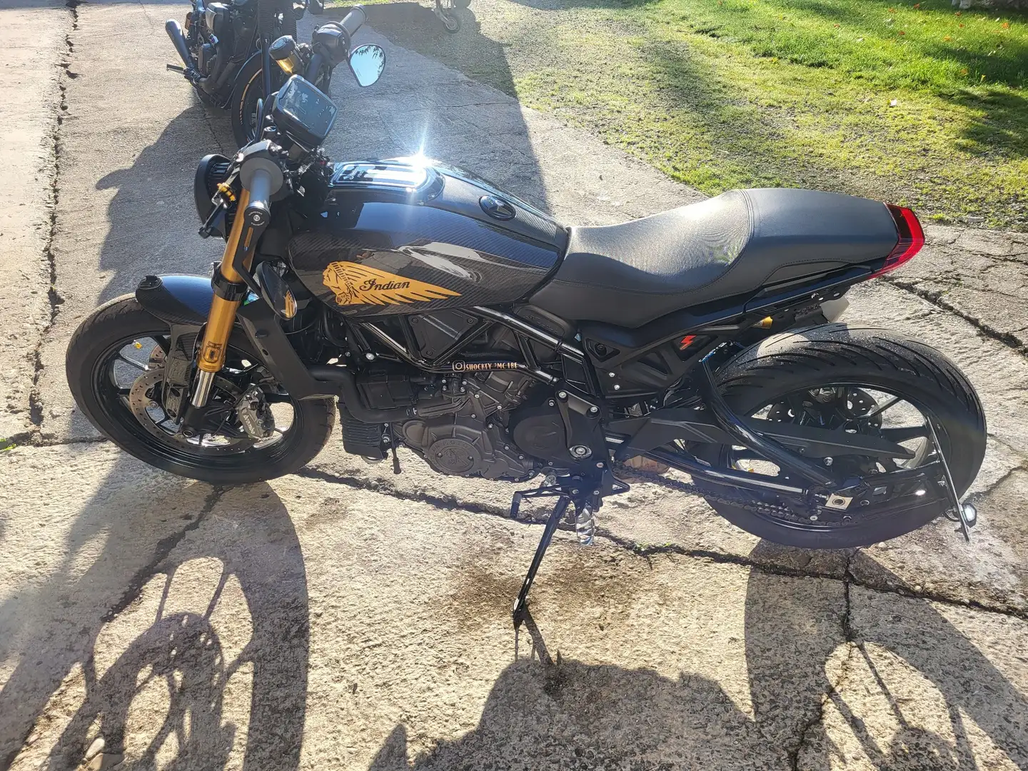 Indian FTR 1200 s carbon Černá - 2