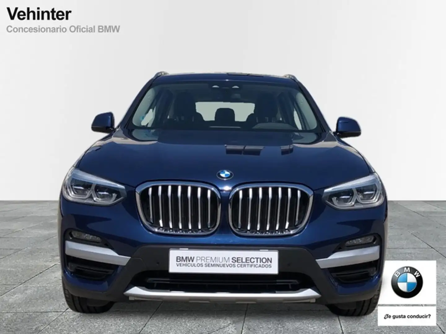 BMW X3 xDrive 20dA Bleu - 2