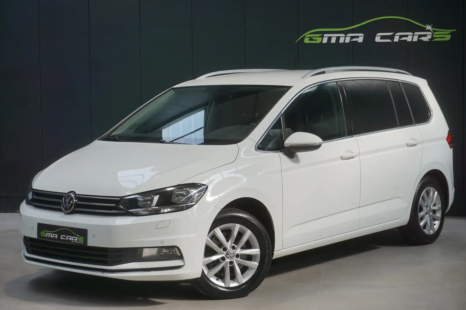 Volkswagen Touran 1.4 TS Highline Benzine Automaat-7zit-Cam-Garantie Blanc - 1