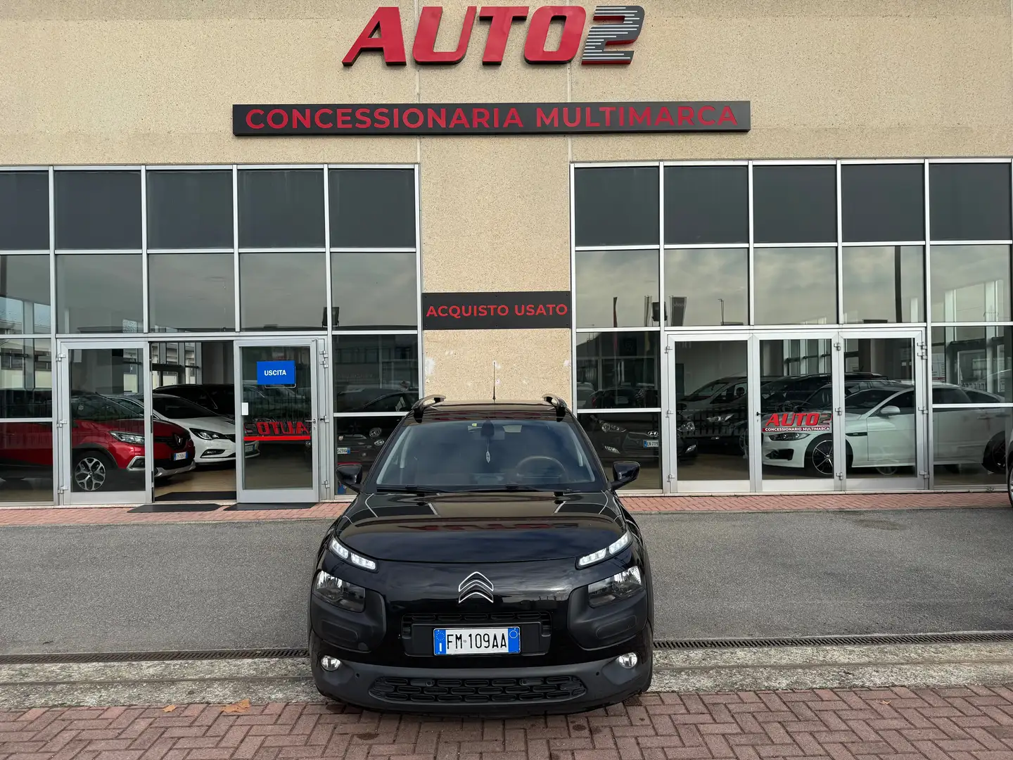 Citroen C4 Cactus 1.6 bluehdi100cv. Euro 6B Noir - 1
