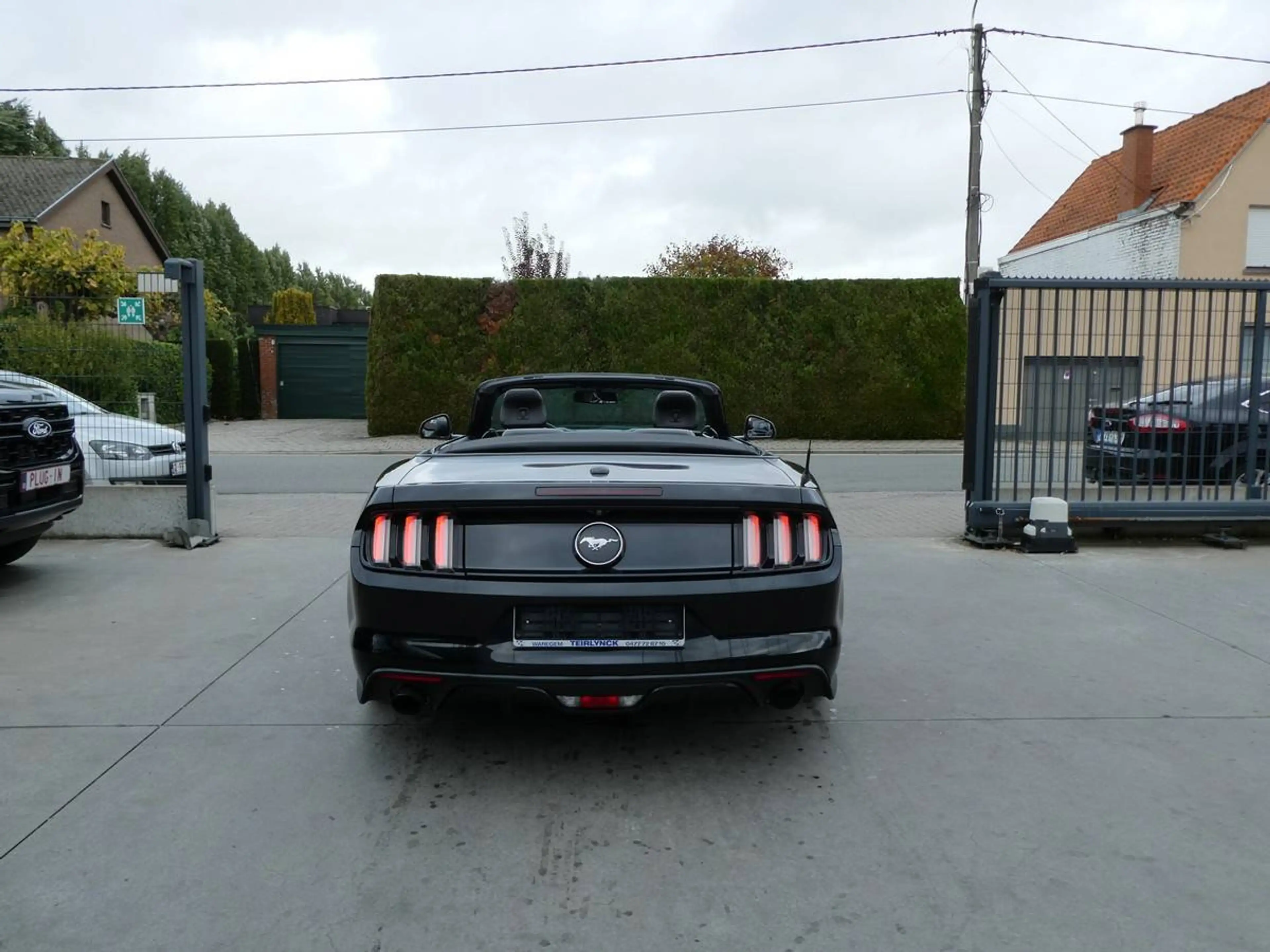 Ford Mustang Cabrio 2.3 i Ecoboost 317pk Black Edition '17 79000km (06559) — photo 4