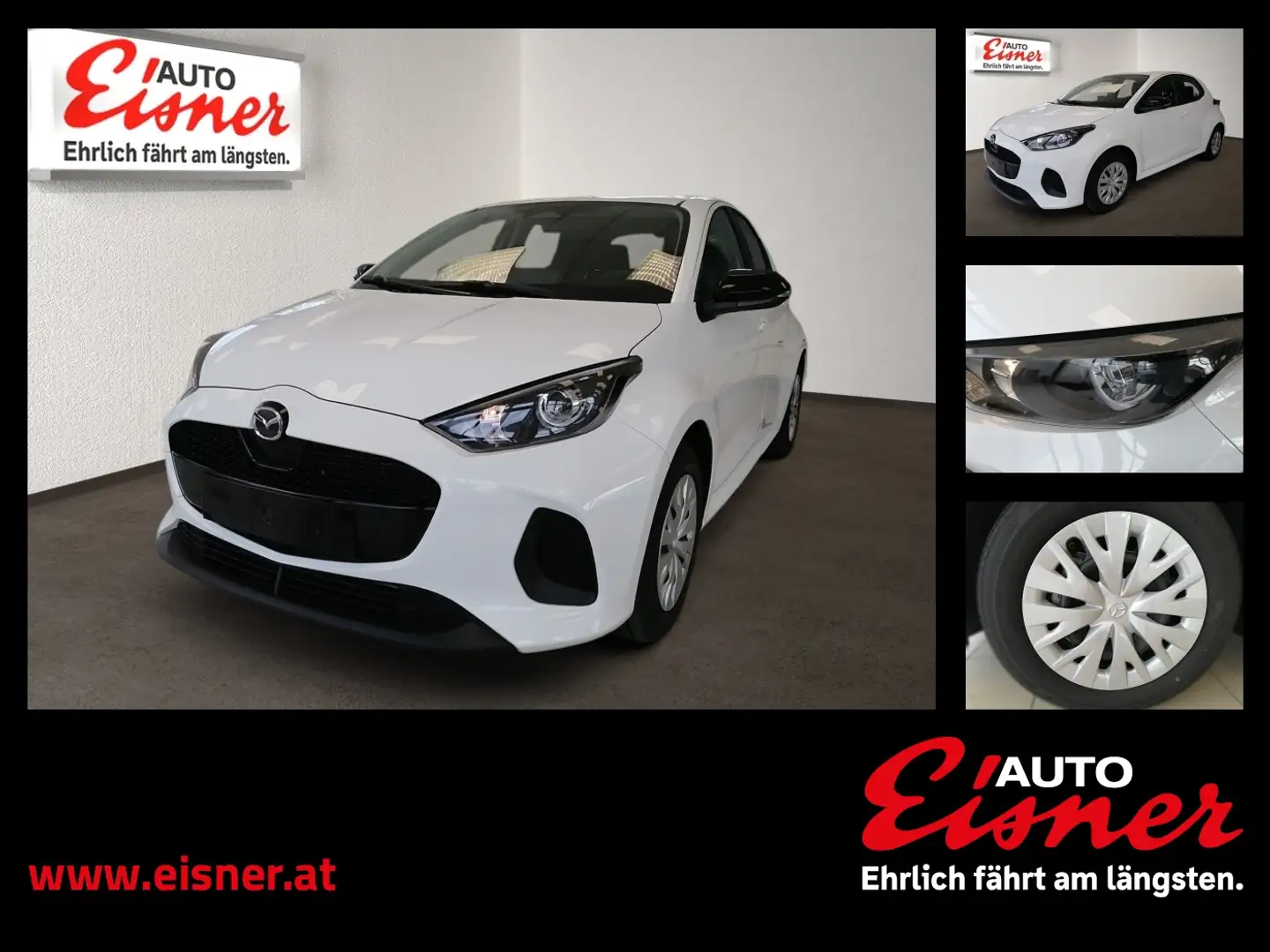 Mazda 2 HYBRID PRIME LINE PREISHIT Weiß - 1
