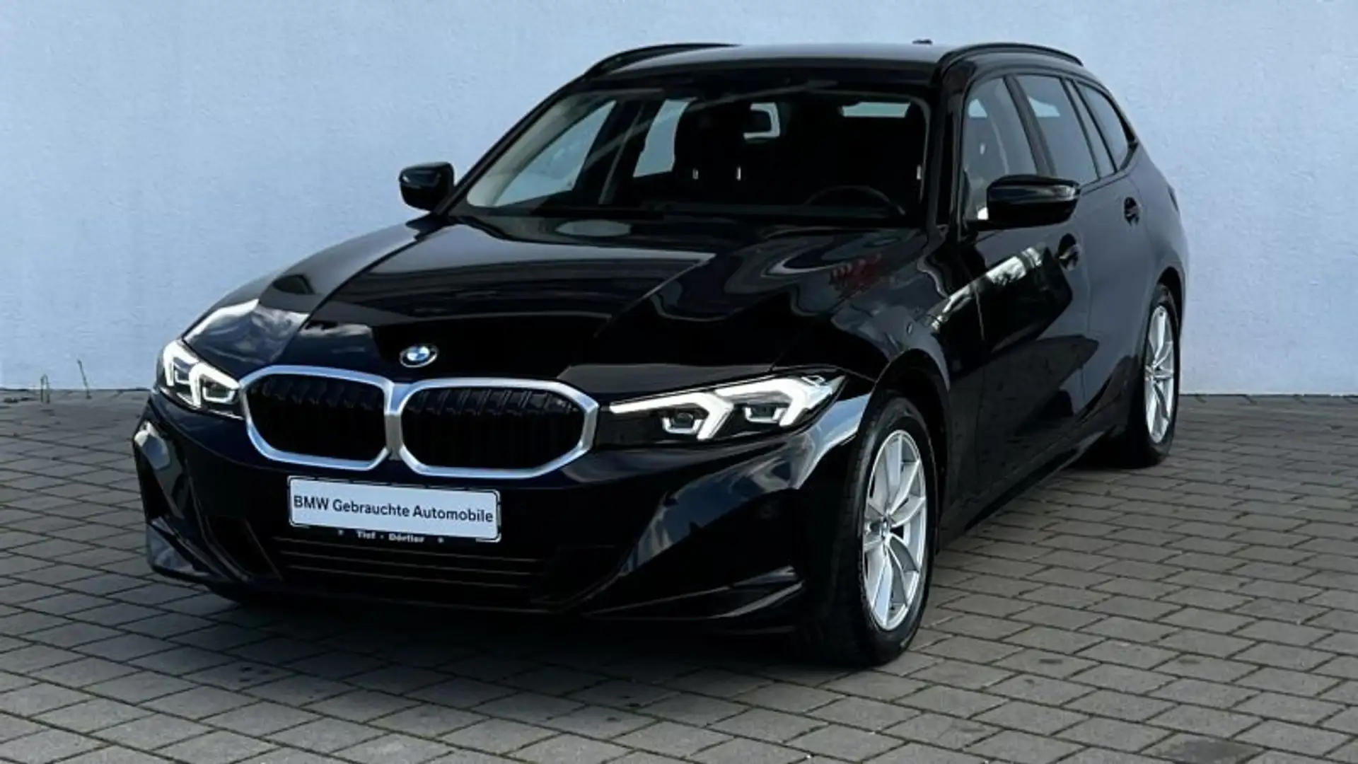BMW 318 i SAG Touring LiveProf/TEMPO/SH/PDC/S-LENKRAD Schwarz - 2