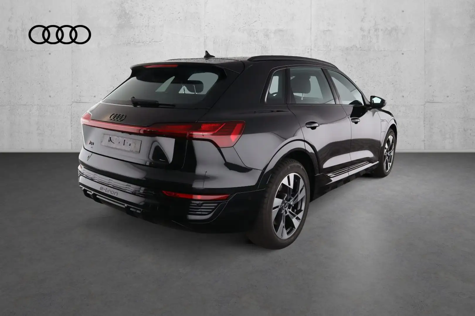 Audi Q8 e-tron 50 quattro S-LINE*NAVI-PLUS*HUD*LEDER* Schwarz - 2