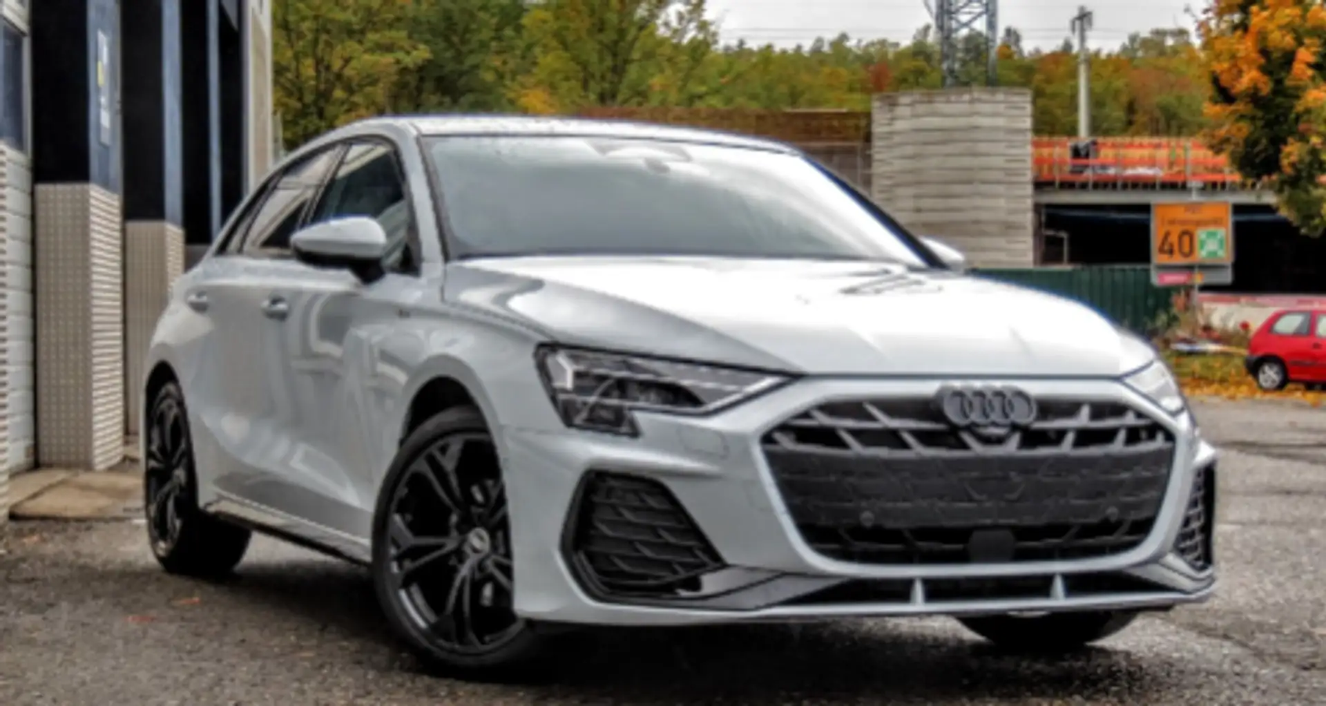 Audi A3 SPB 35 TDI S tronic S line edition Bianco - 2