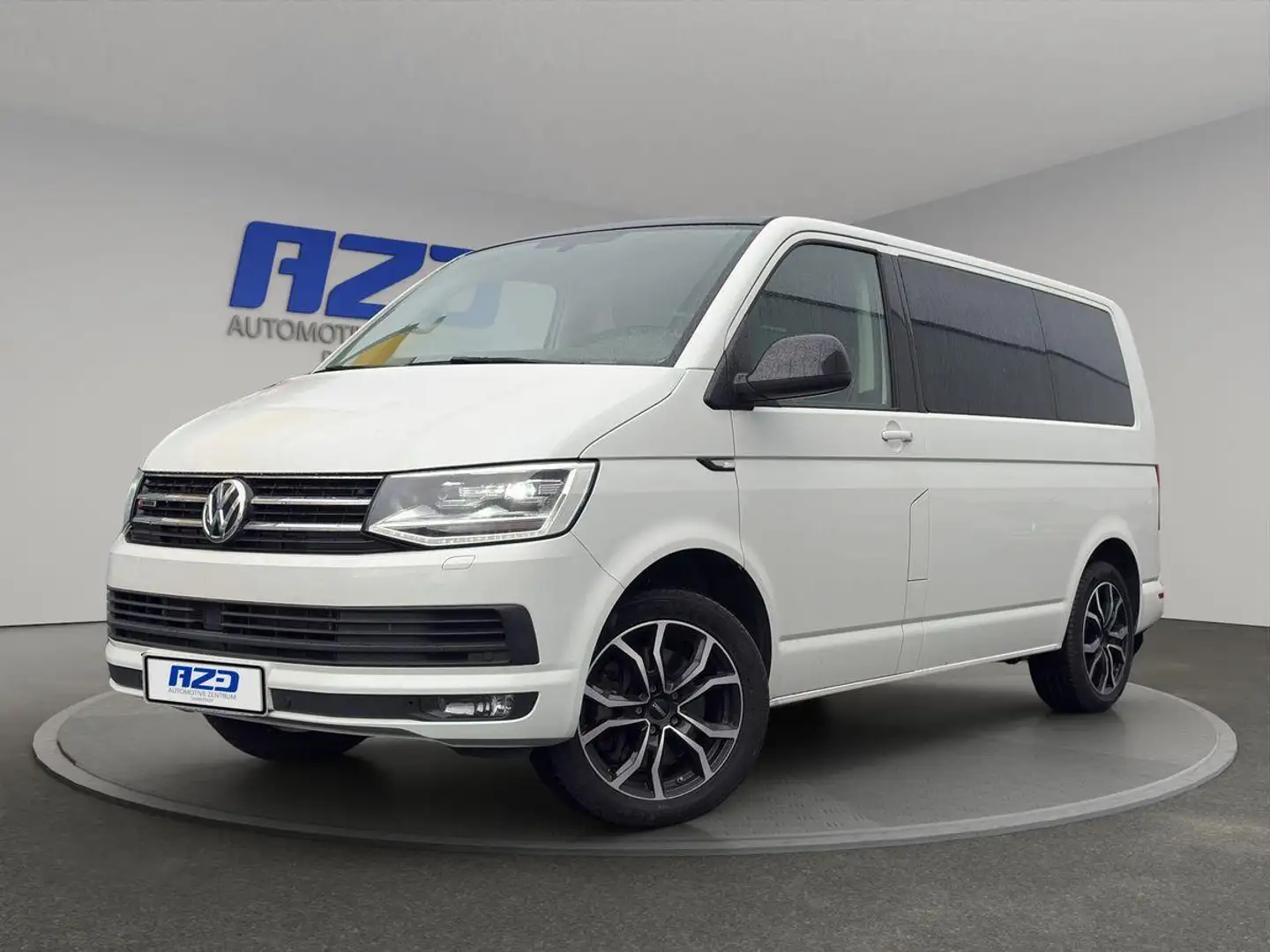 Volkswagen T6 Multivan TDI DSG 4M 7SITZ T-LEDER STANDHZ AHK LED ACC Weiß - 1