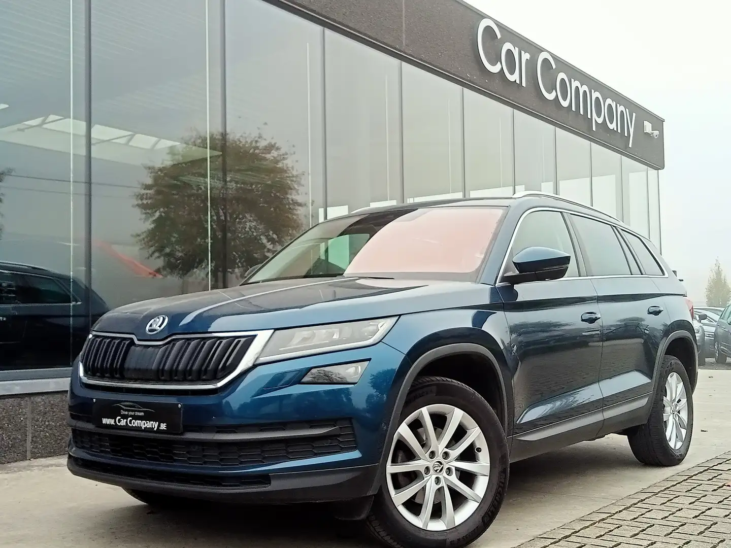 Skoda Kodiaq Kodiaq 2.0 TDI DSG STYLE 7PL*GPS*CAM*ELEKTR ZETELS Blauw - 1