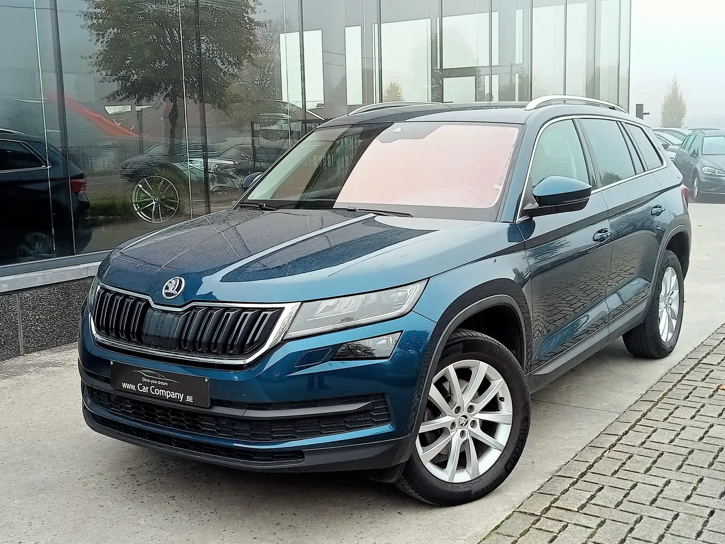 Skoda Kodiaq Kodiaq 2.0 TDI DSG STYLE 7PL*GPS*CAM*ELEKTR ZETELS Blauw - 2