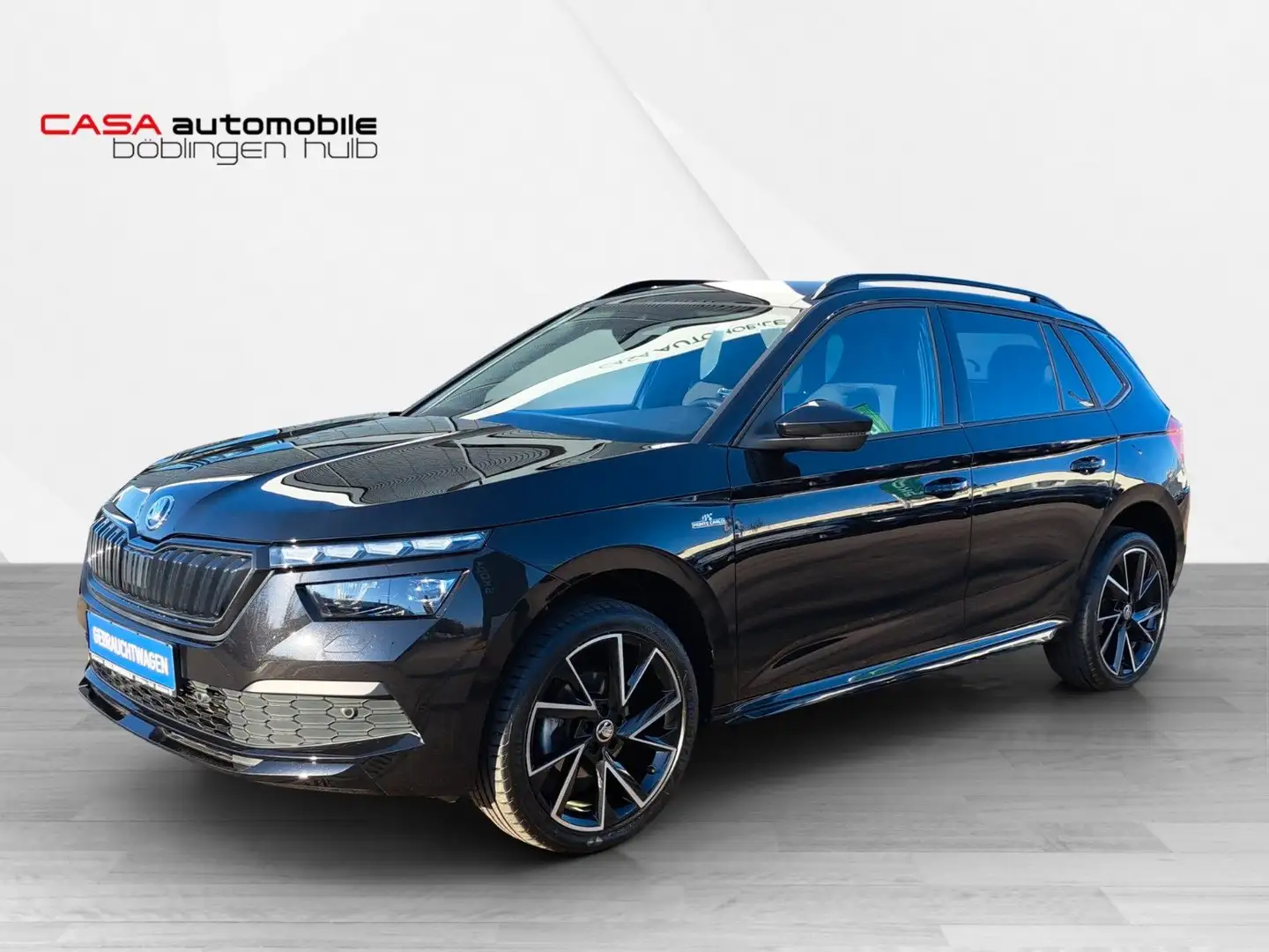 Skoda Kamiq Monte Carlo 1.5 TSI DSG Navi Panodach Schwarz - 1
