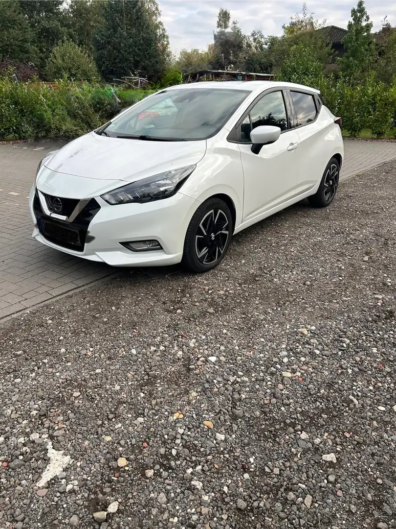 Nissan Micra 1.0 IG-T N-Way Weiß - 1
