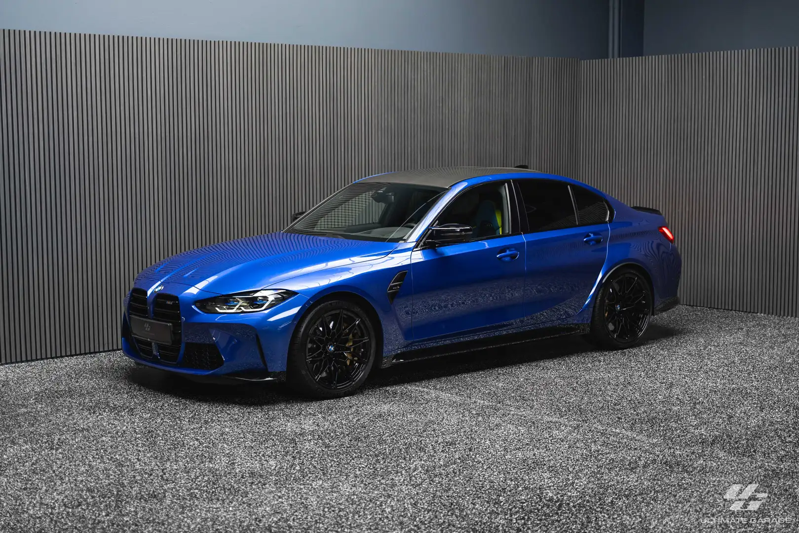 BMW M3 G80 *HANDSCHALTER*KERAMIK*TAUSCH*FINANZIERUNG* Blau - 1