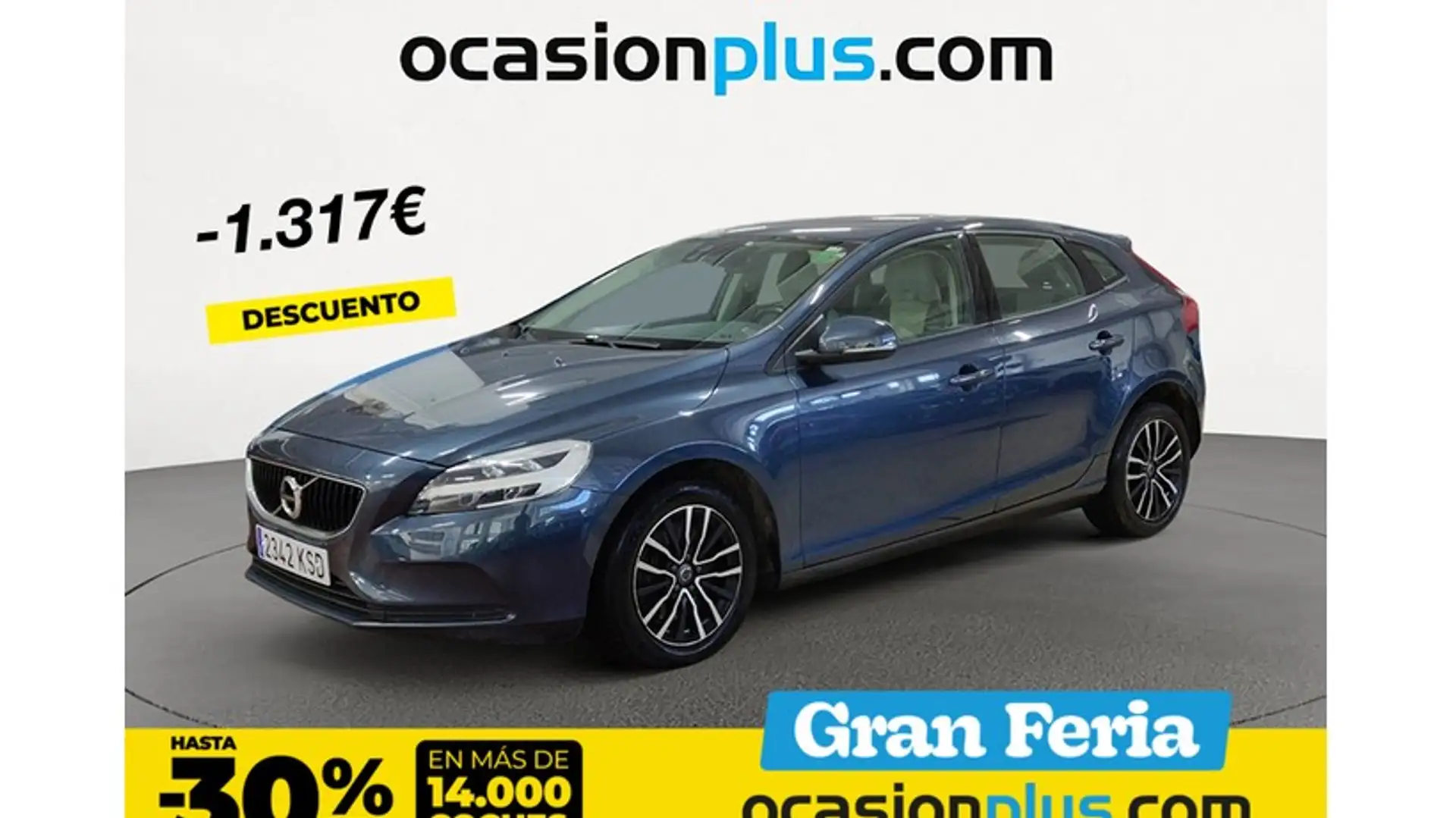 Volvo V40 D3 Momentum Aut. 150 Azul - 1