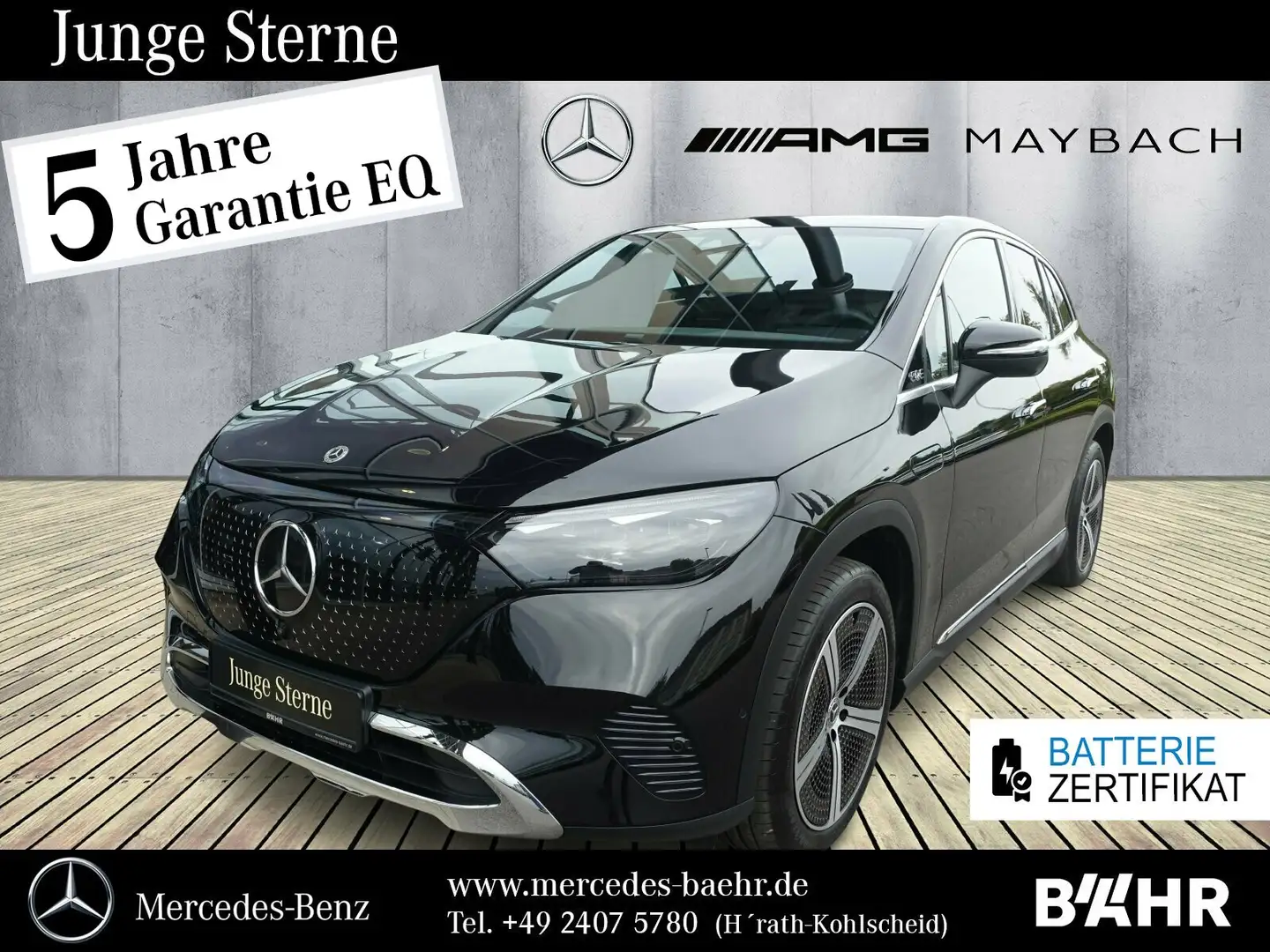 Mercedes-Benz EQE SUV EQE 350+ SUV "Flex-Bonus" - 3.850 Euro/Pano/360° Schwarz - 1