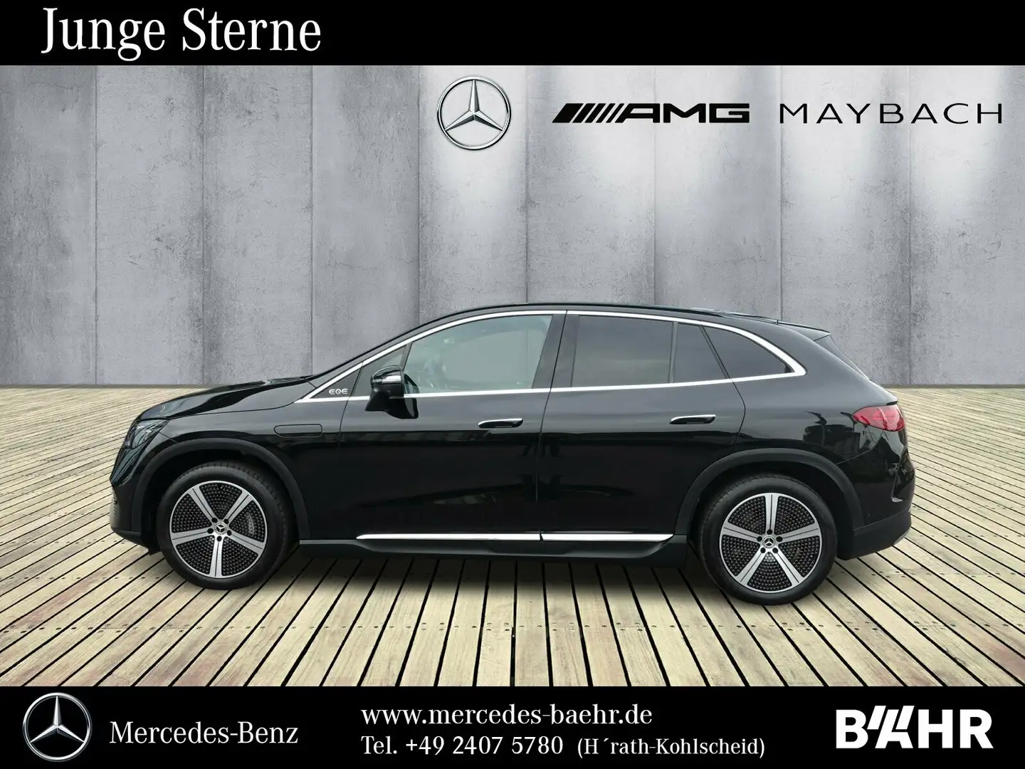 Mercedes-Benz EQE SUV EQE 350+ SUV "Flex-Bonus" - 3.850 Euro/Pano/360° Schwarz - 2